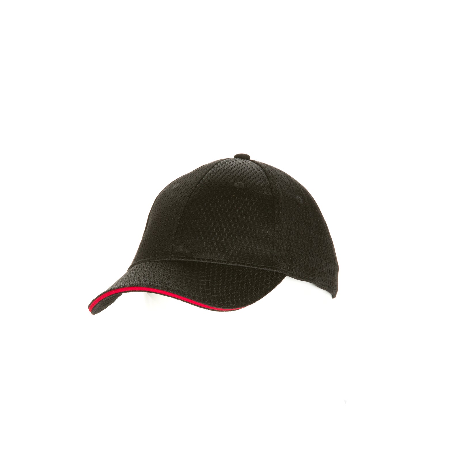 Chef Works Cool Vent Baseball Cap With Trim - Red
