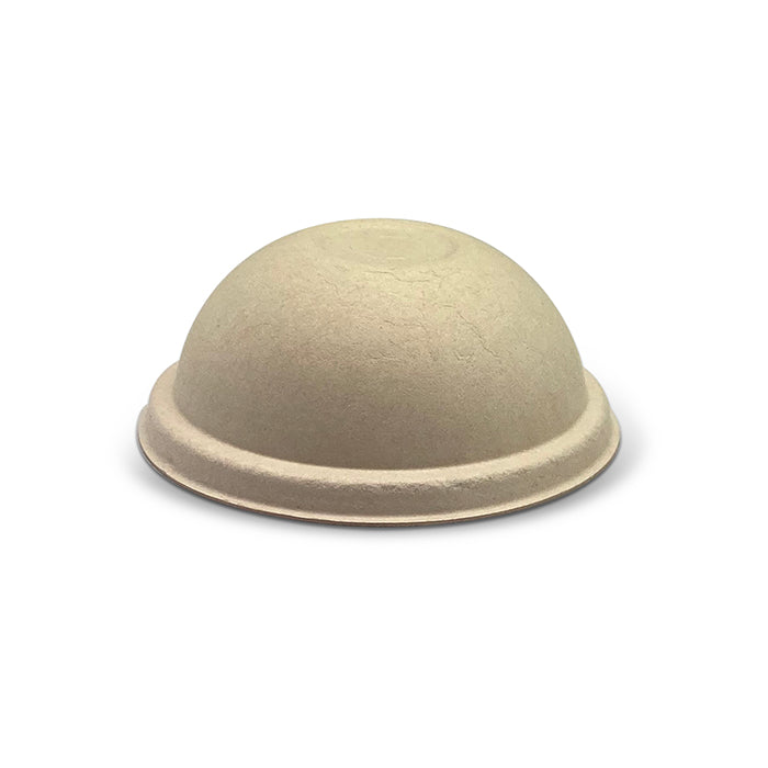 ecoware Bagasse 90mm Dome Cup Lid Natural (Carton of 1000)