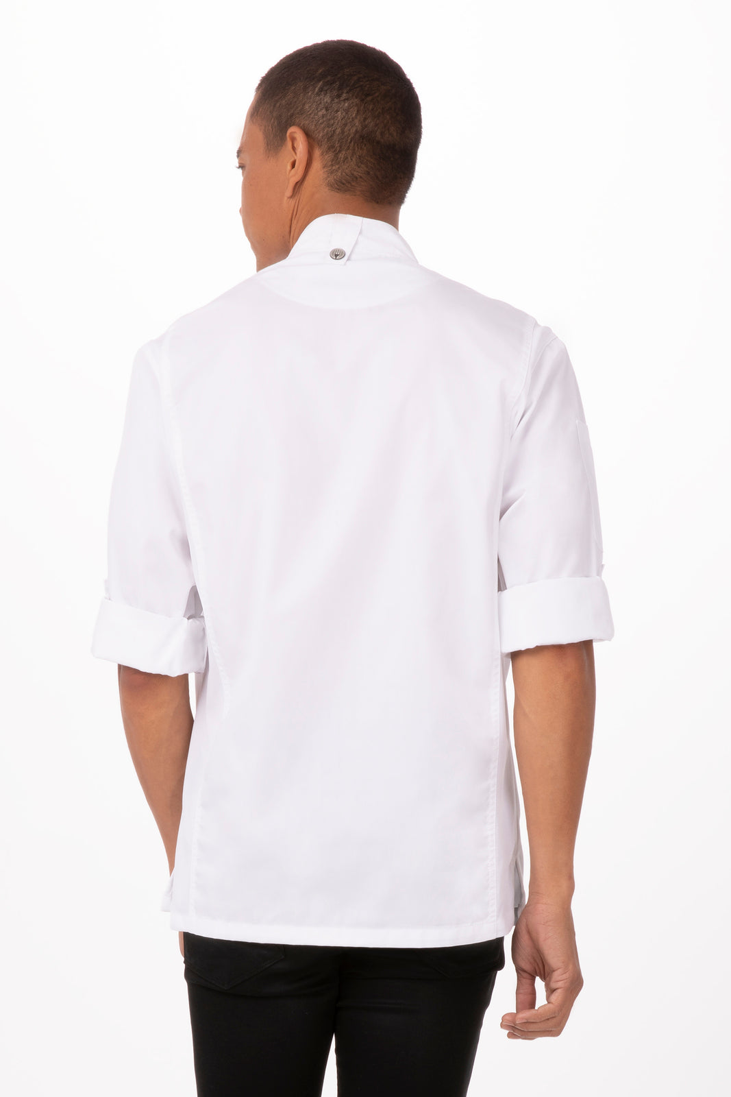 Chef Works Hartford Men's Chef Jacket - White