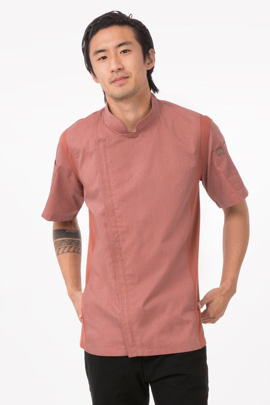 Chef Works Springfield Men's Chef Jacket - Brick