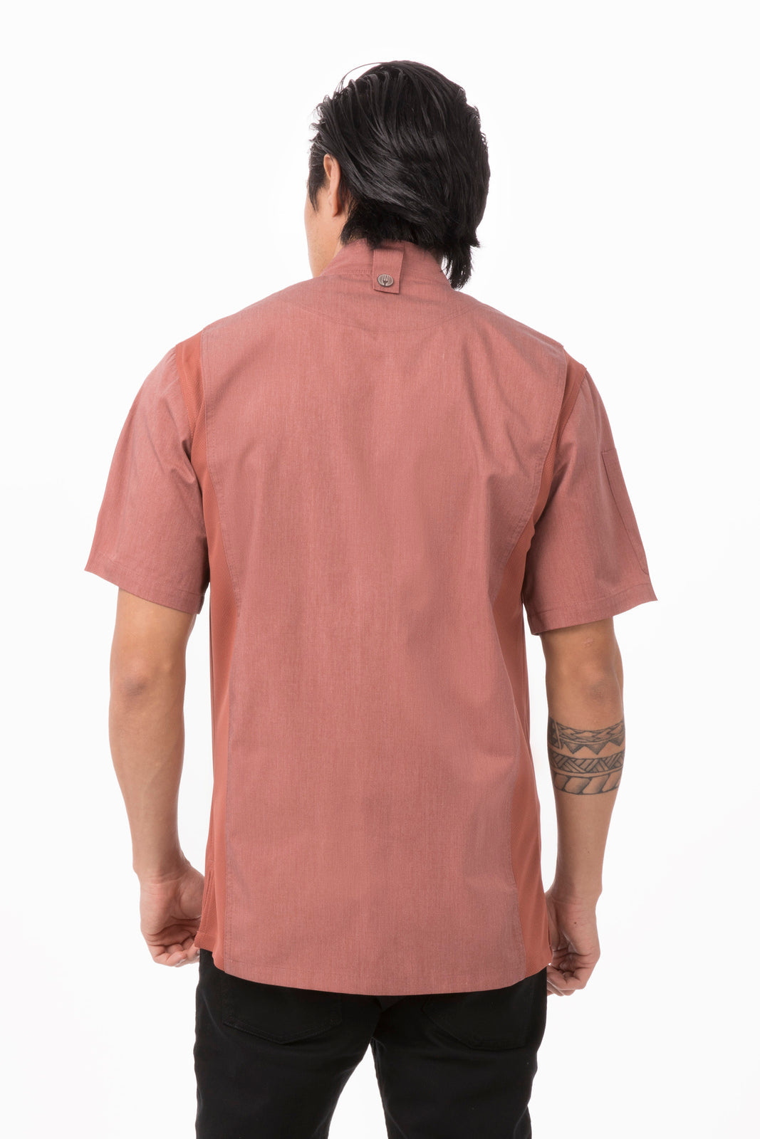 Chef Works Springfield Men's Chef Jacket - Brick