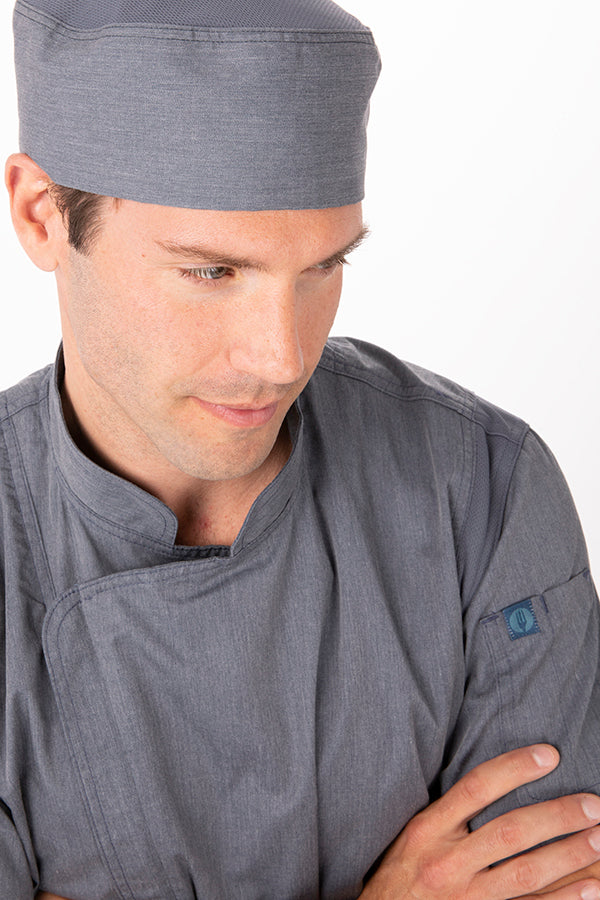 Chef Works Springfield Men's Chef Jacket - Ink Blue