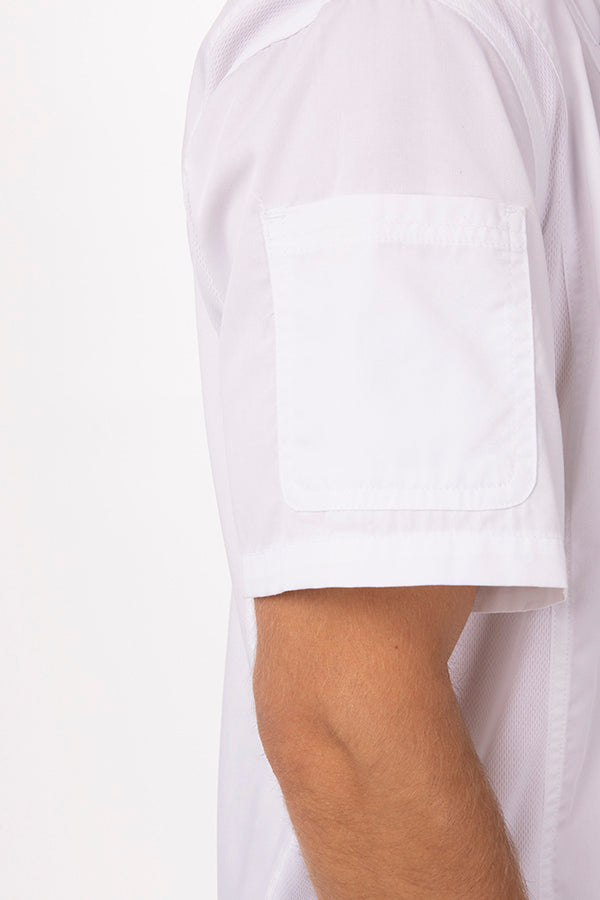 Chef Works Springfield Men's Chef Jacket - White