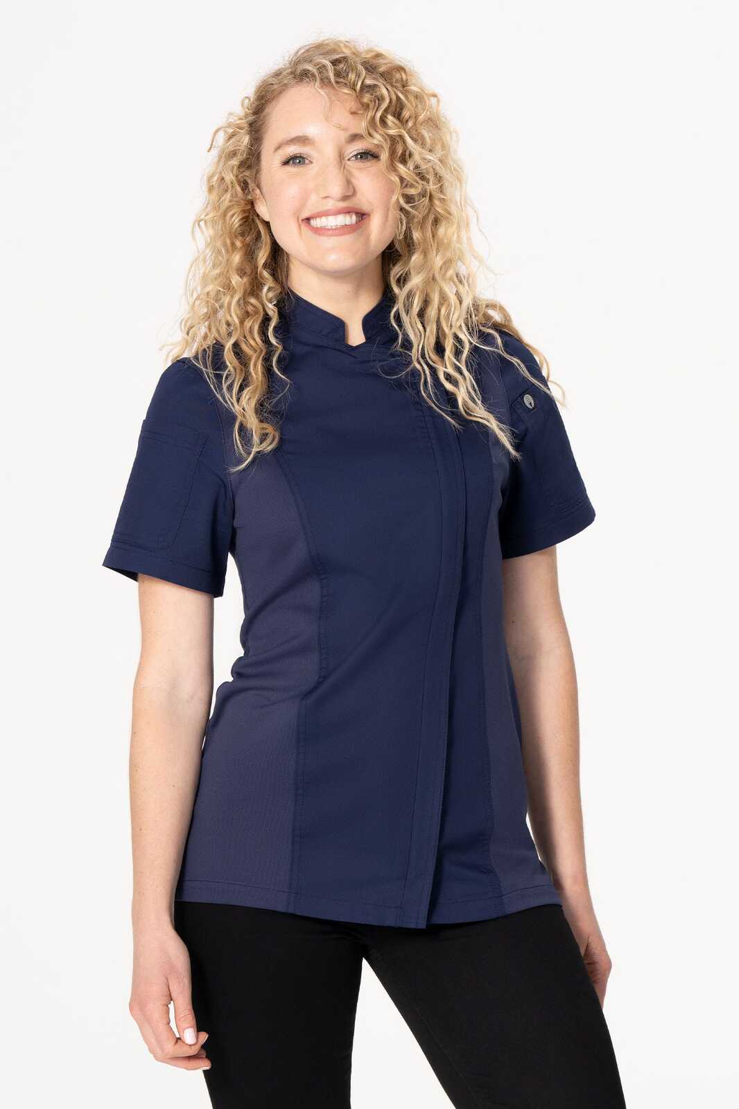 Chef Works Springfield Women's Chef Jacket - Navy