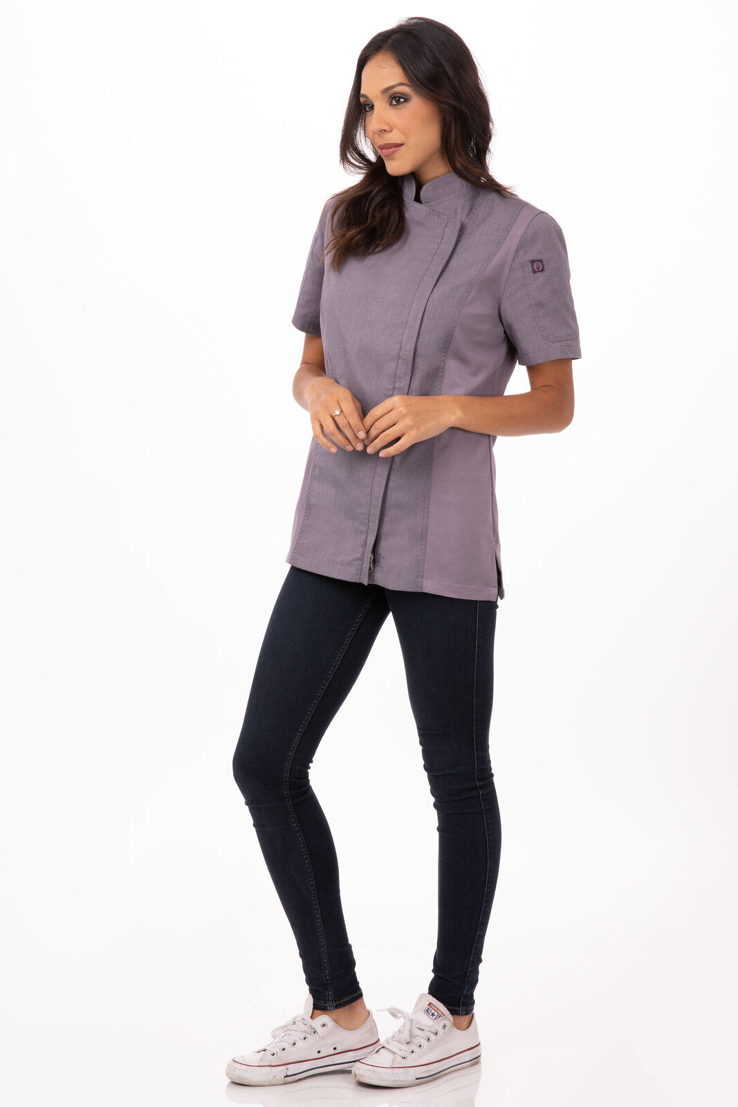 Chef Works Springfield Women's Chef Jacket - Purple