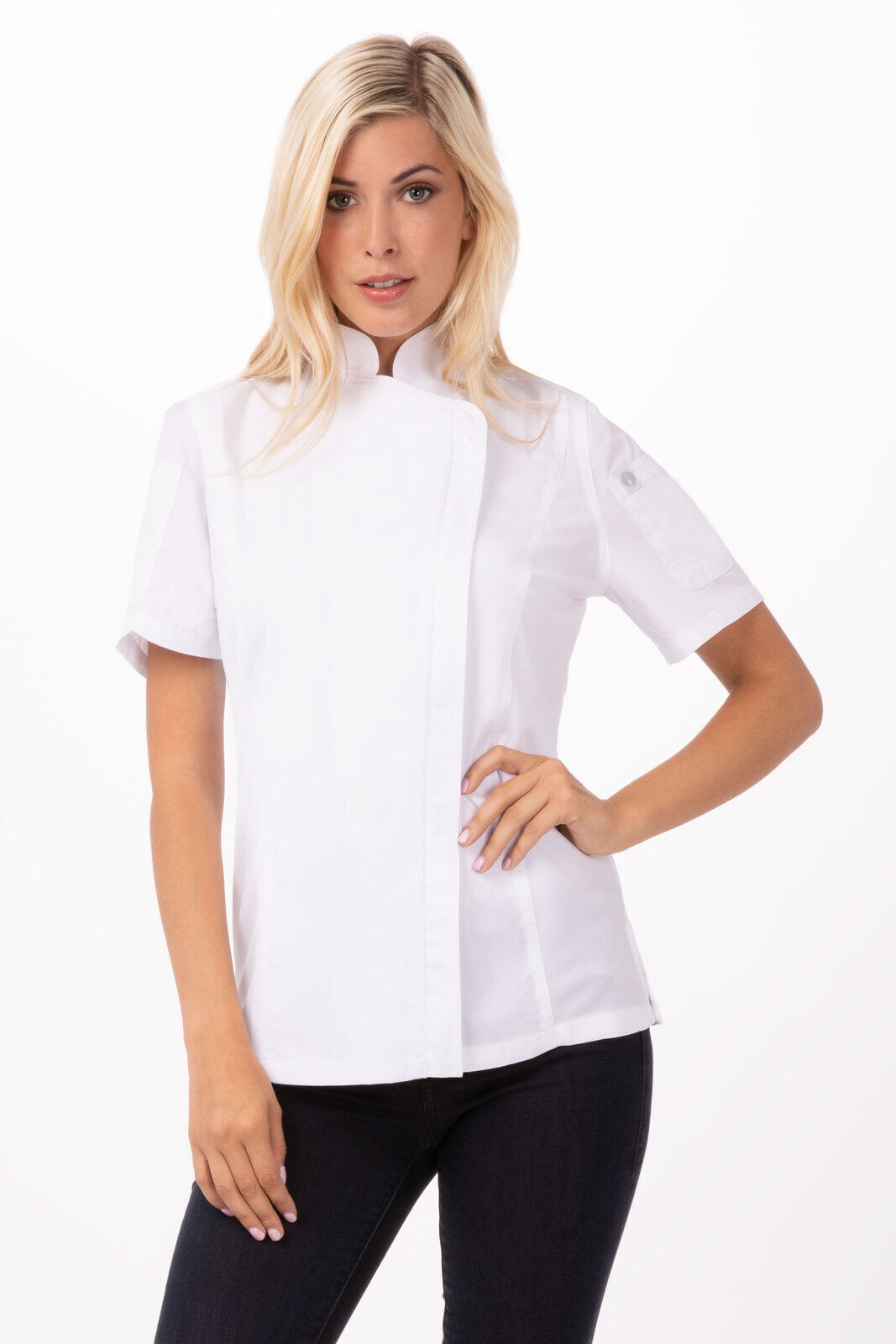 Chef Works Springfield Women's Chef Jacket - White