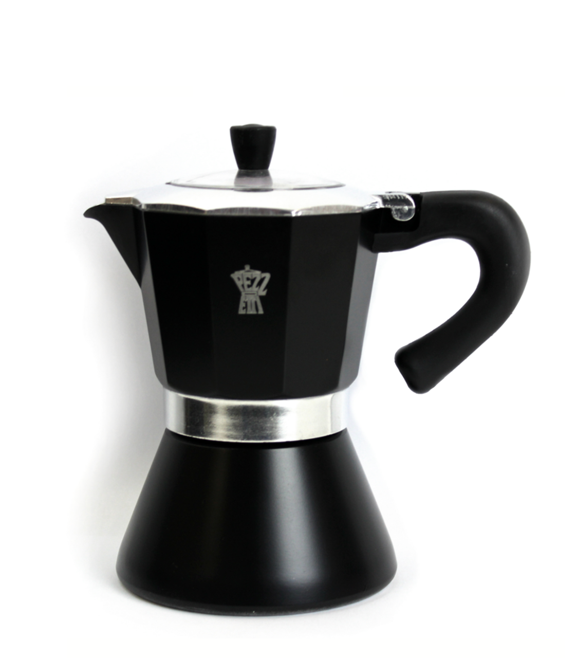 Pezzetti Bellexpress 6 Cup Black Coffee Maker - Induction