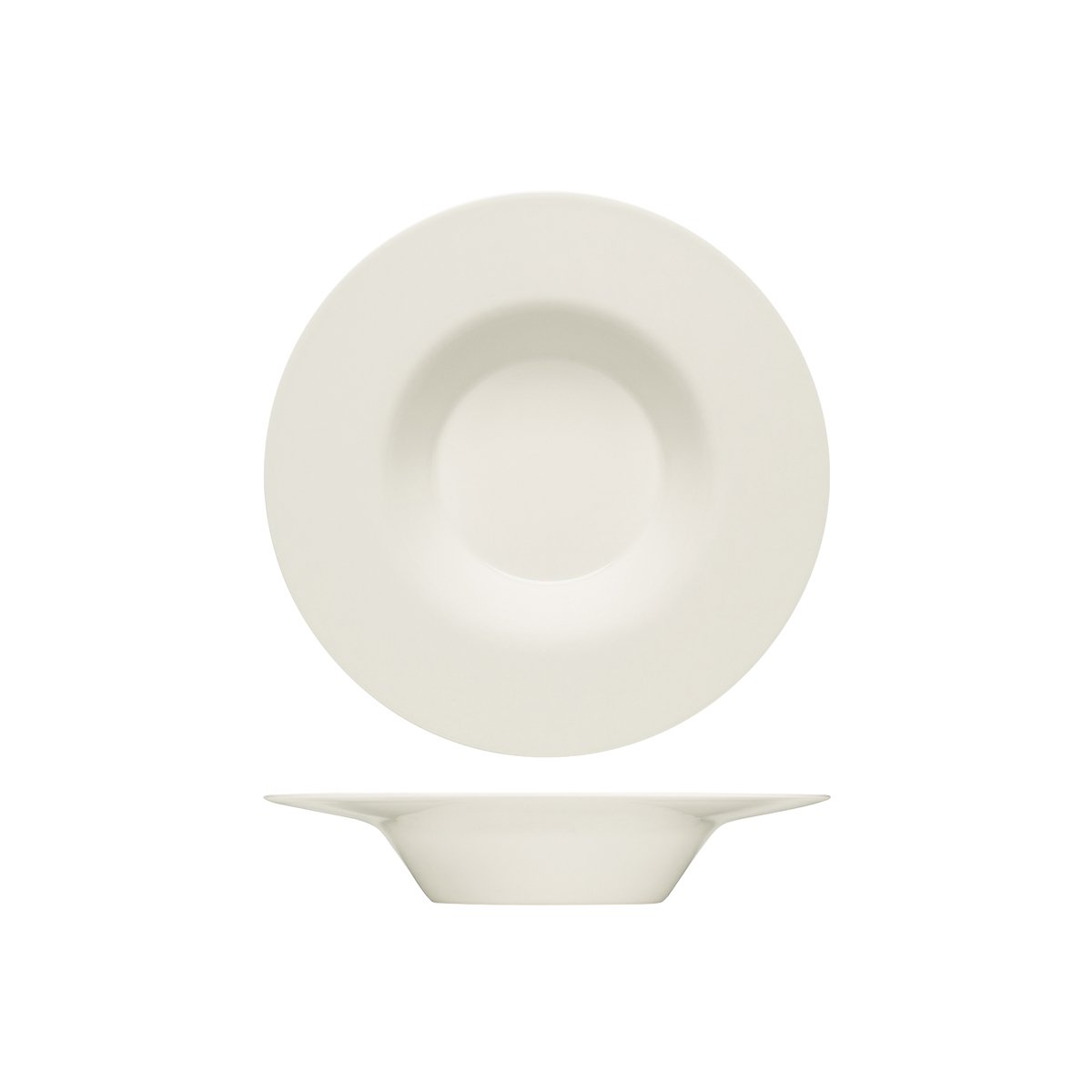 Bauscher Purity Deep Plate with Rim 290mm