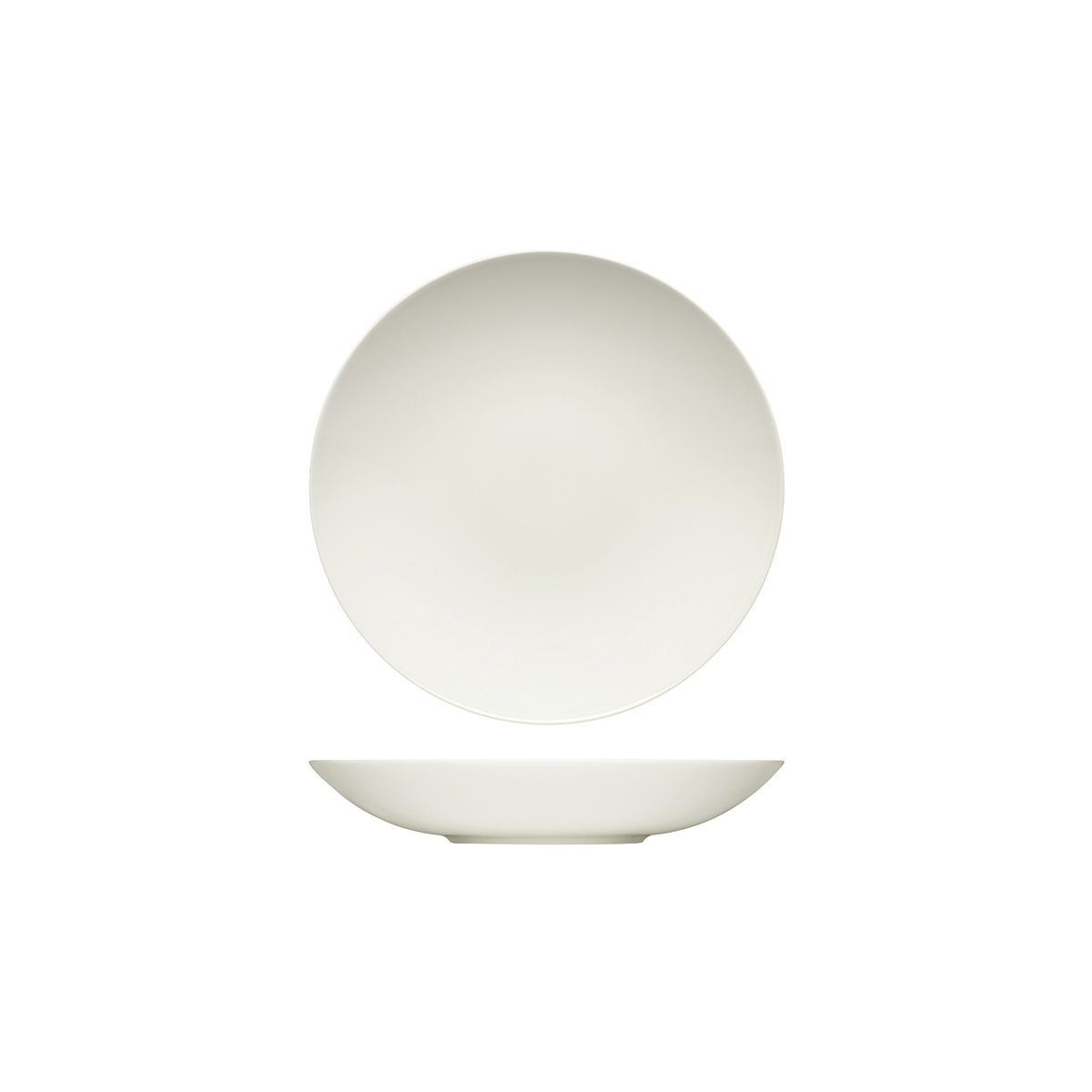 Bauscher Purity Round Deep Coupe Plate 240x41mm