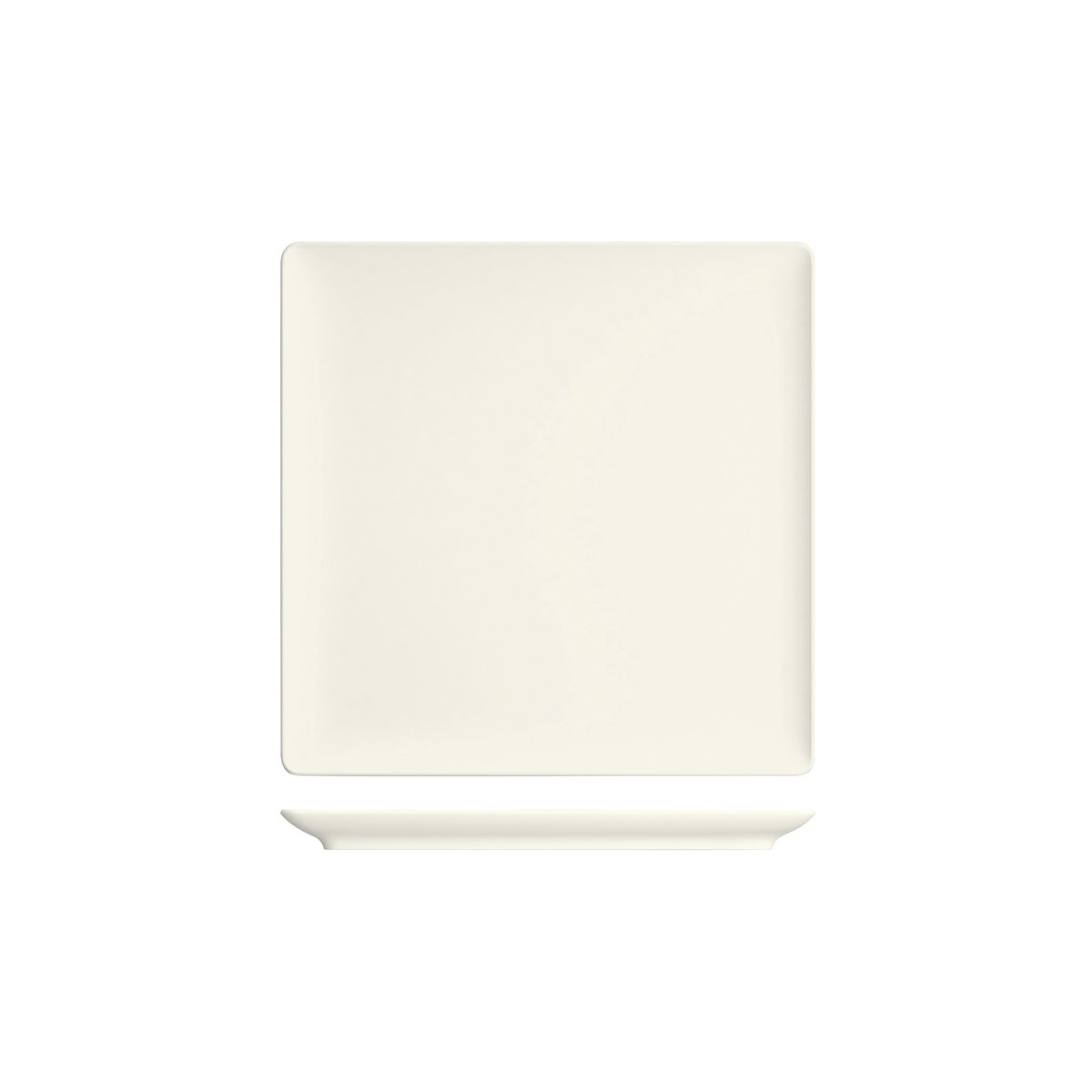Bauscher Purity Square Coupe Plate 270x270mm