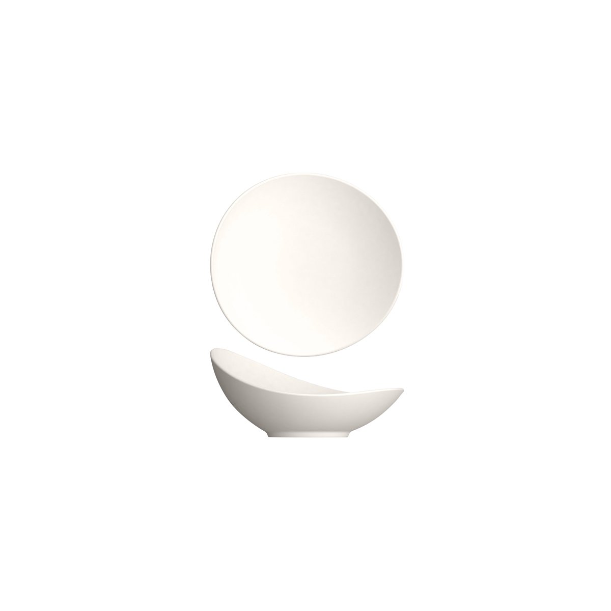 Bauscher Purity Asymmetric Dish 350ml