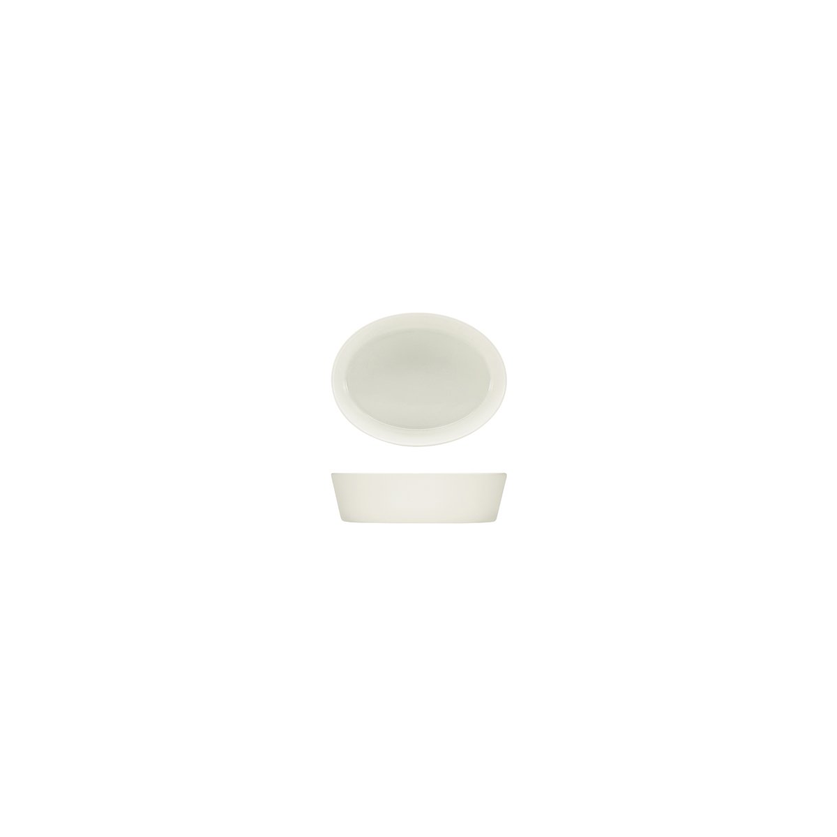 Bauscher Purity Oval Dish 180ml