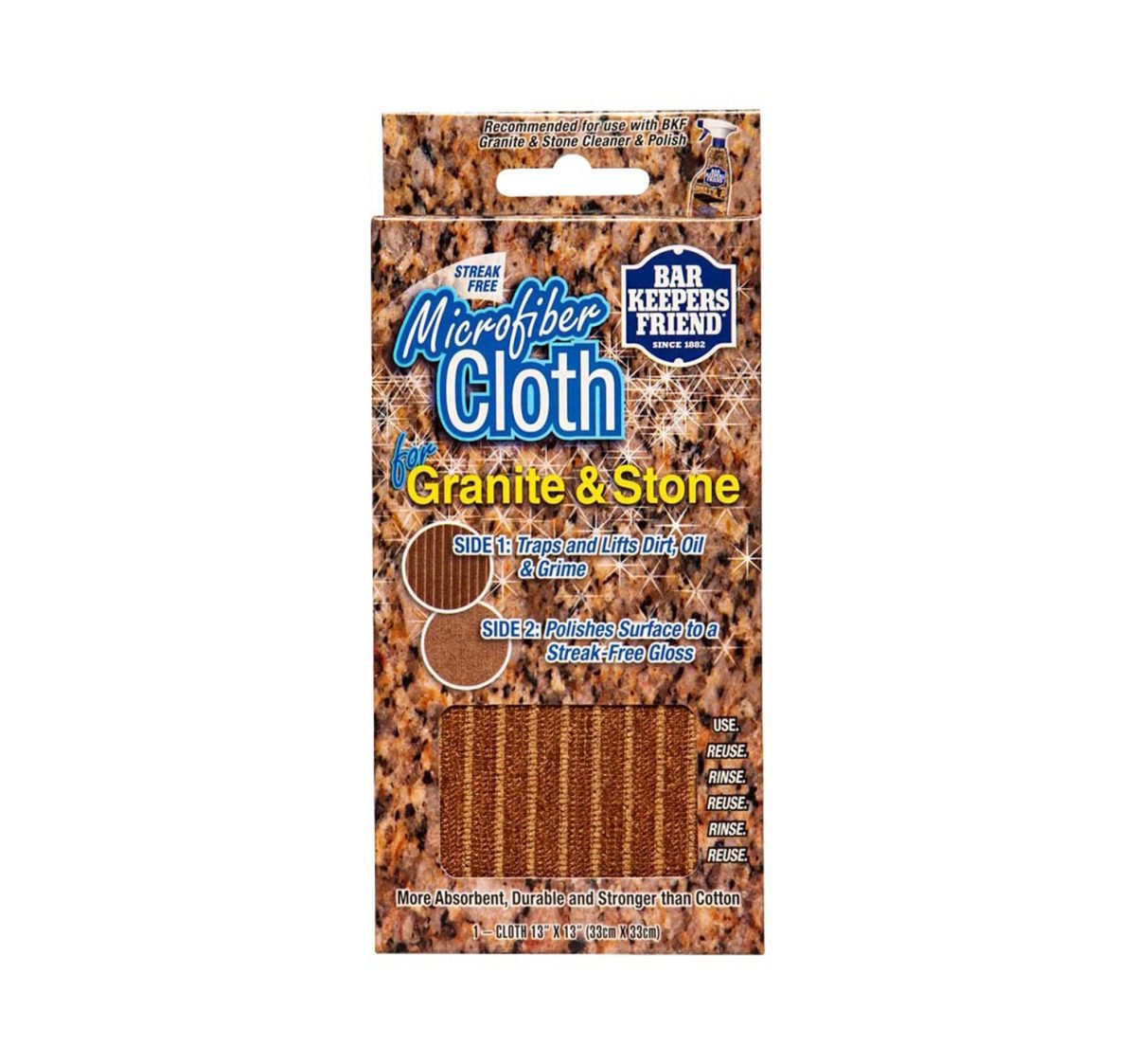 Bar Keepers Friend Granite & Stone Microfiber Cloth