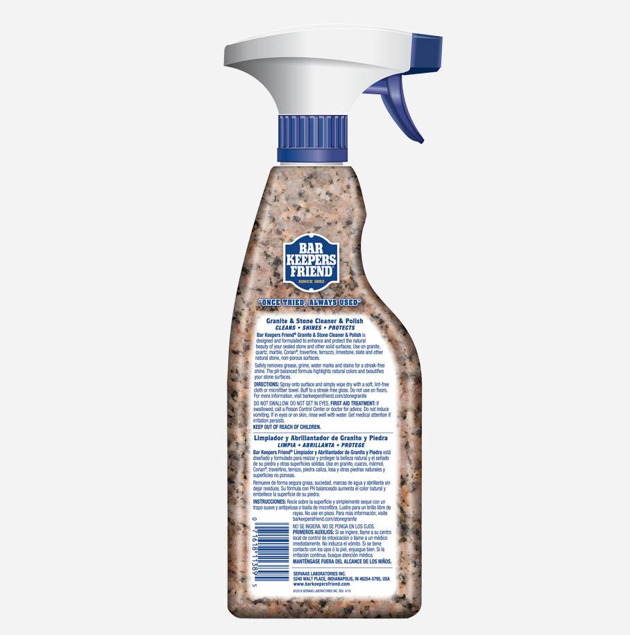 Bar Keepers Friend Granite & Stone Cleaner & Polish – 750ml