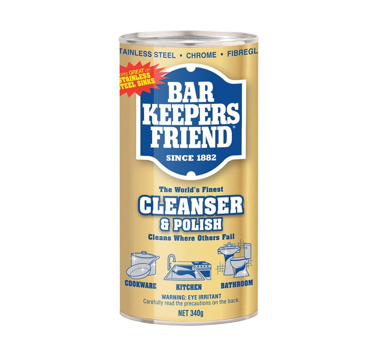 Bar Keepers Friend Cleanser & Polish – 340g