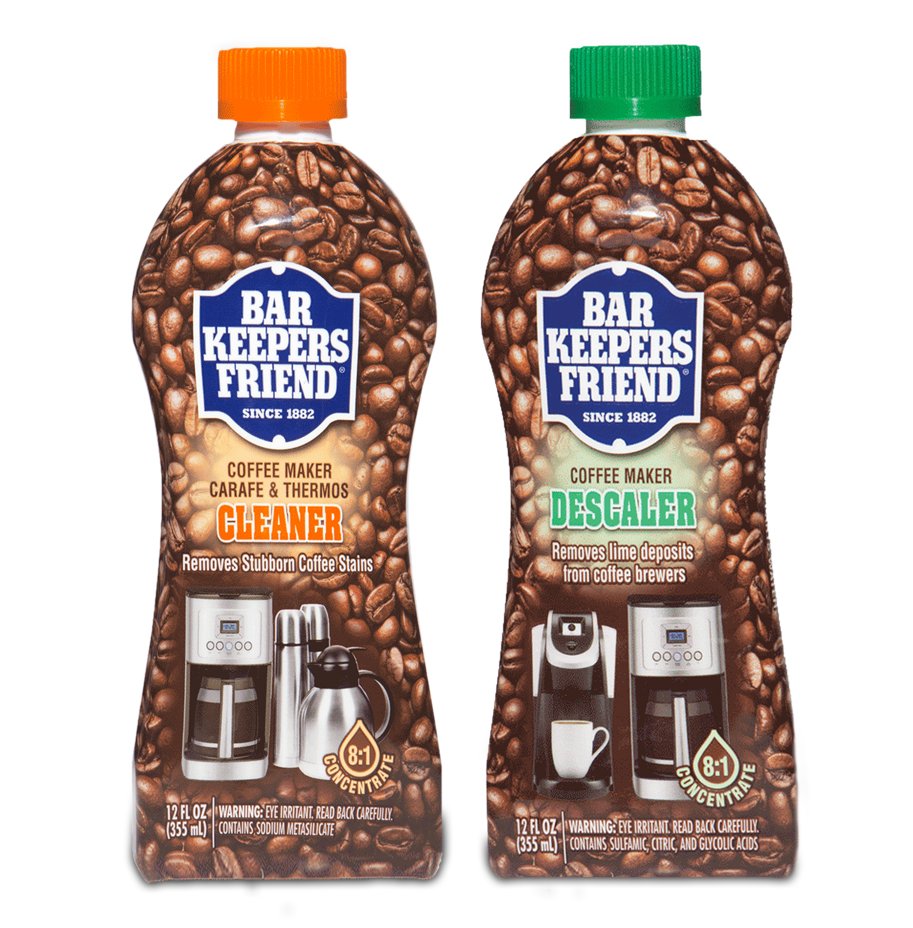 Bar Keepers Friend Coffee Maker Cleaning Twin Pack