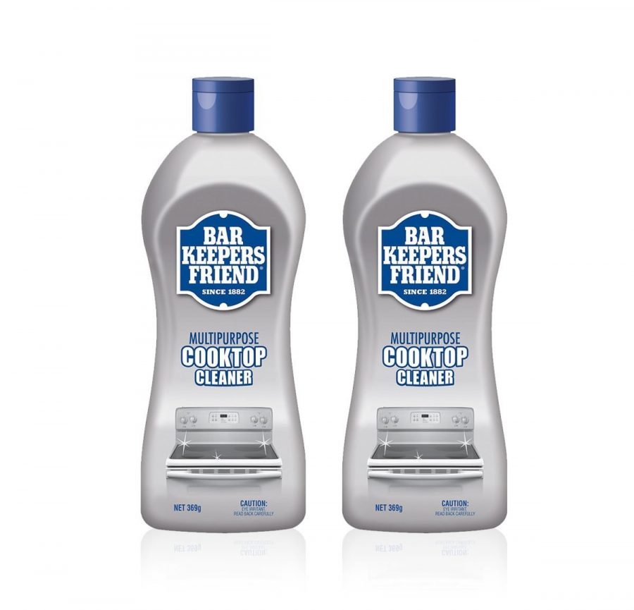 Bar Keepers Friend Cooktop Cleaner Duo Set – 369g (2 Pack)