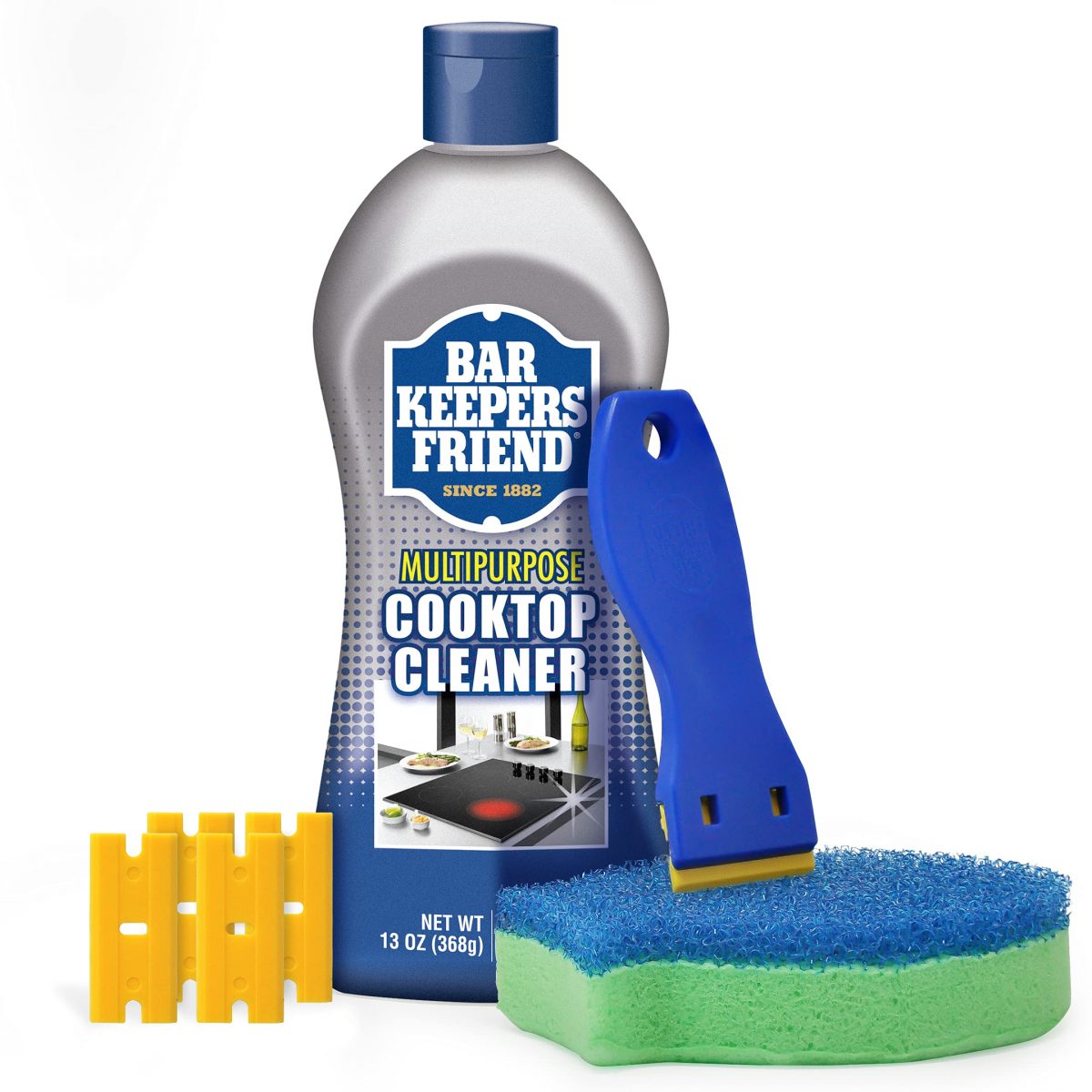 Bar Keepers Friend Cooktop Cleaning Kit – 396g