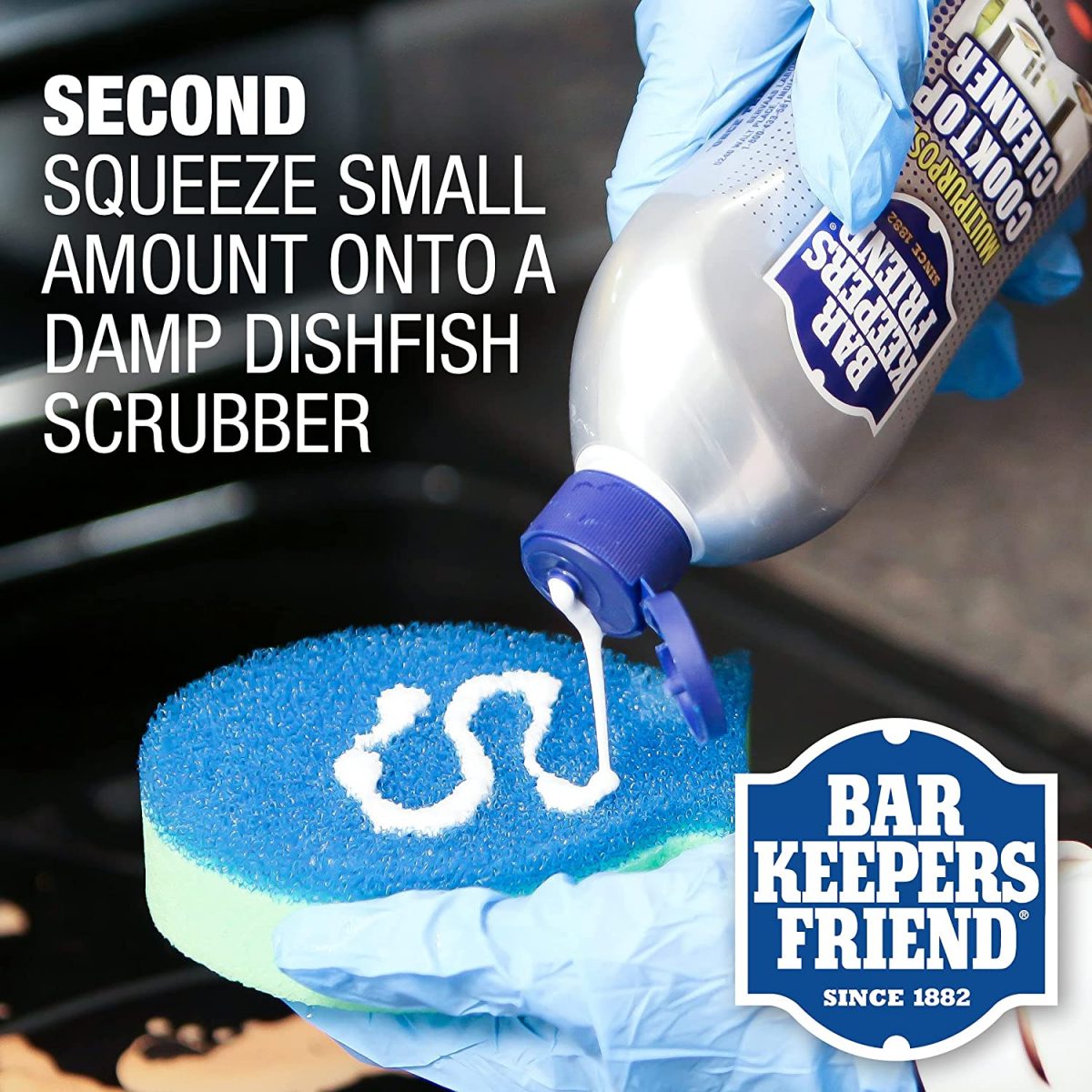 Bar Keepers Friend Cooktop Cleaning Kit – 396g