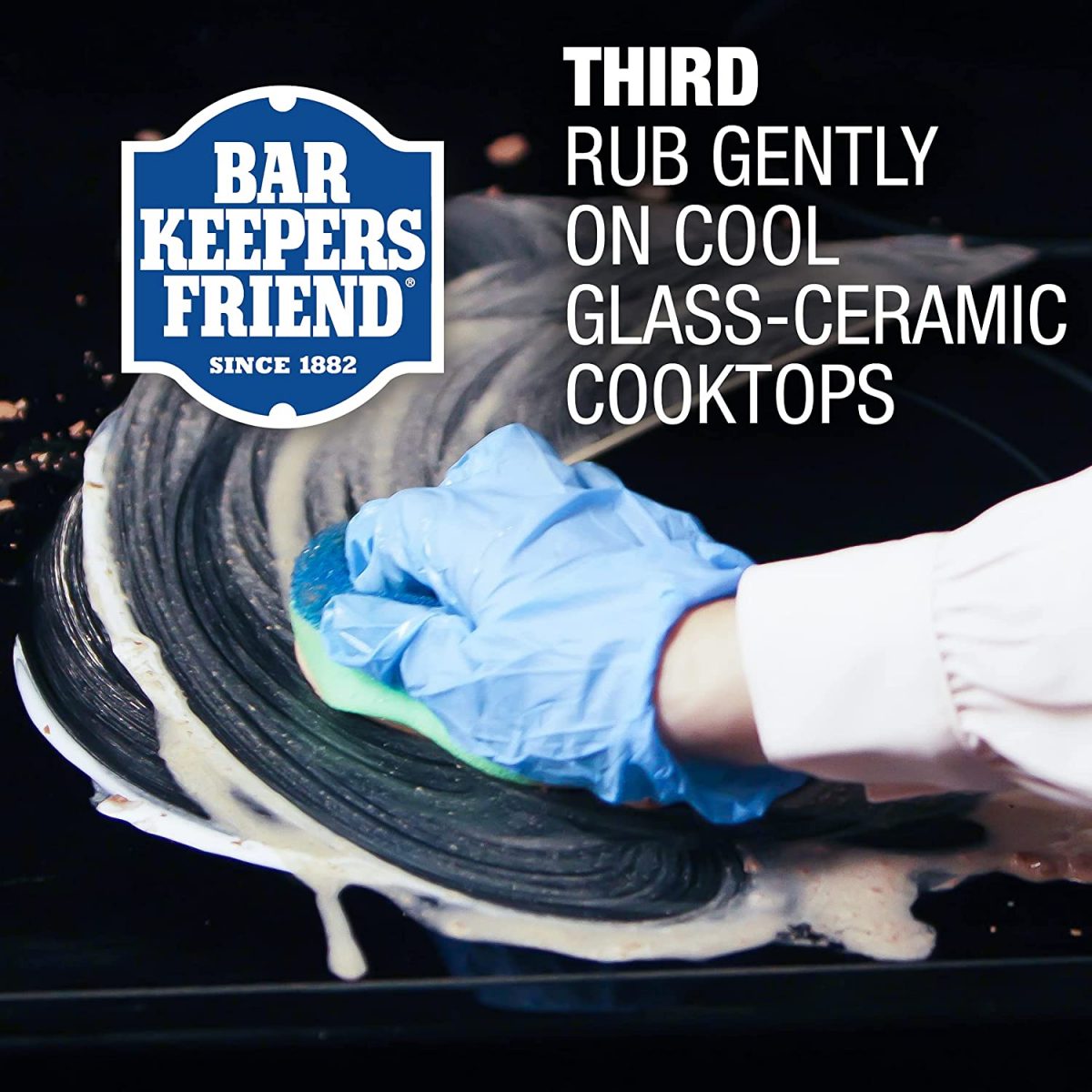 Bar Keepers Friend Cooktop Cleaning Kit – 396g