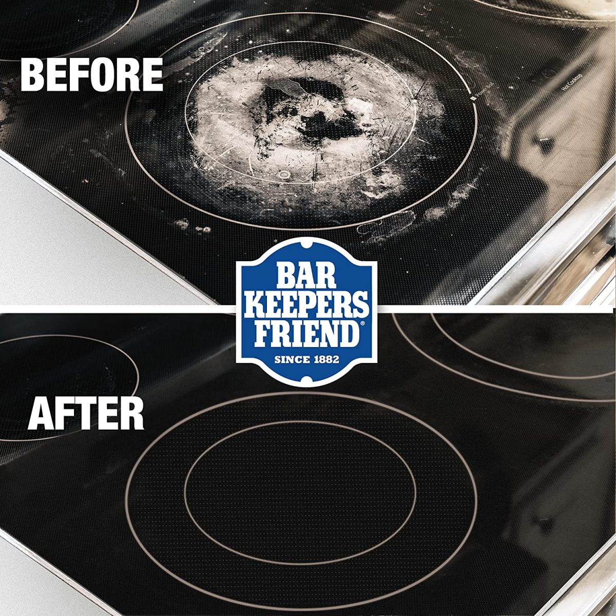 Bar Keepers Friend Cooktop Cleaning Kit – 396g