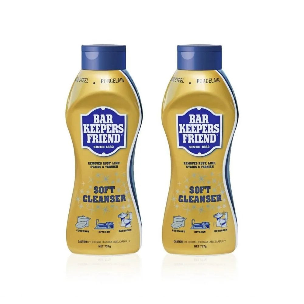 Bar Keepers Friend Soft Cleanser Duo Set – 737g (2 Pack)