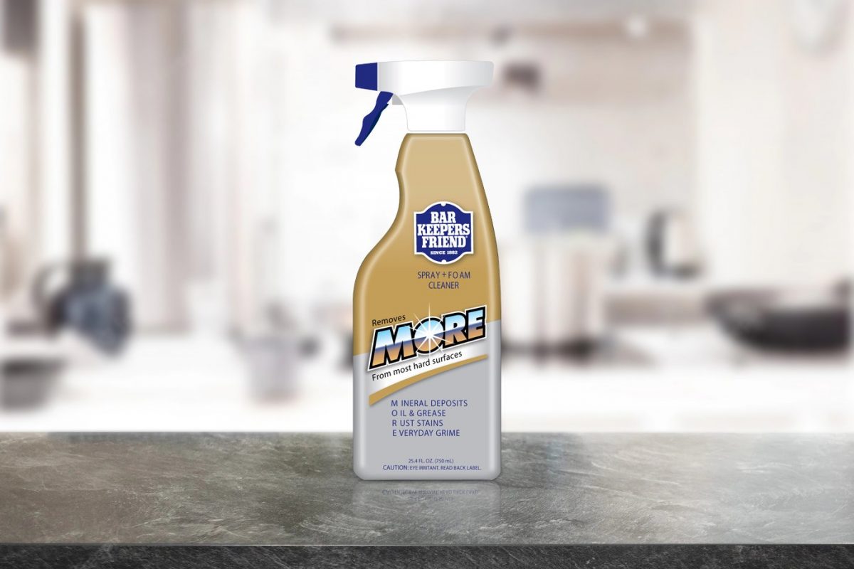 Bar Keepers Friend MORE Spray & Foam – 750ml (4 Pack)