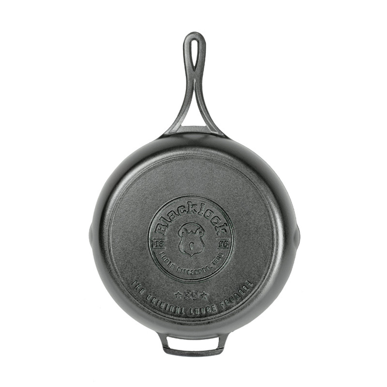 Blacklock Triple Seasoned Cast Iron 12 Inch Skillet