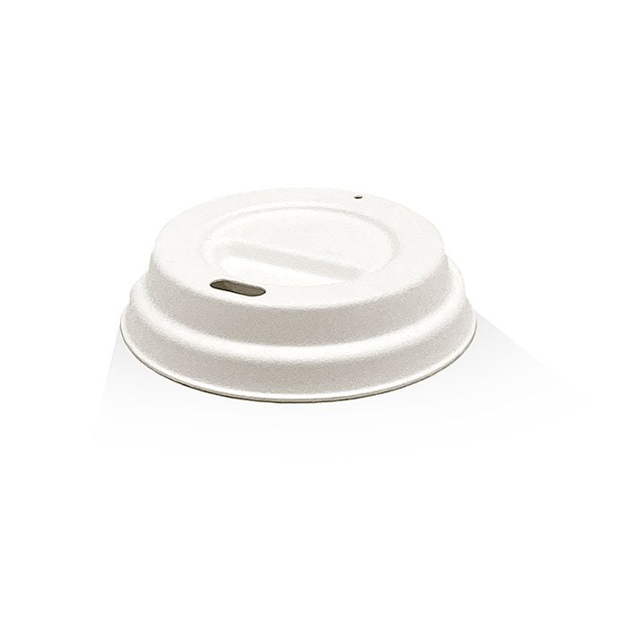 ecoware Bagasse Lid 4oz White (Carton of 2000)