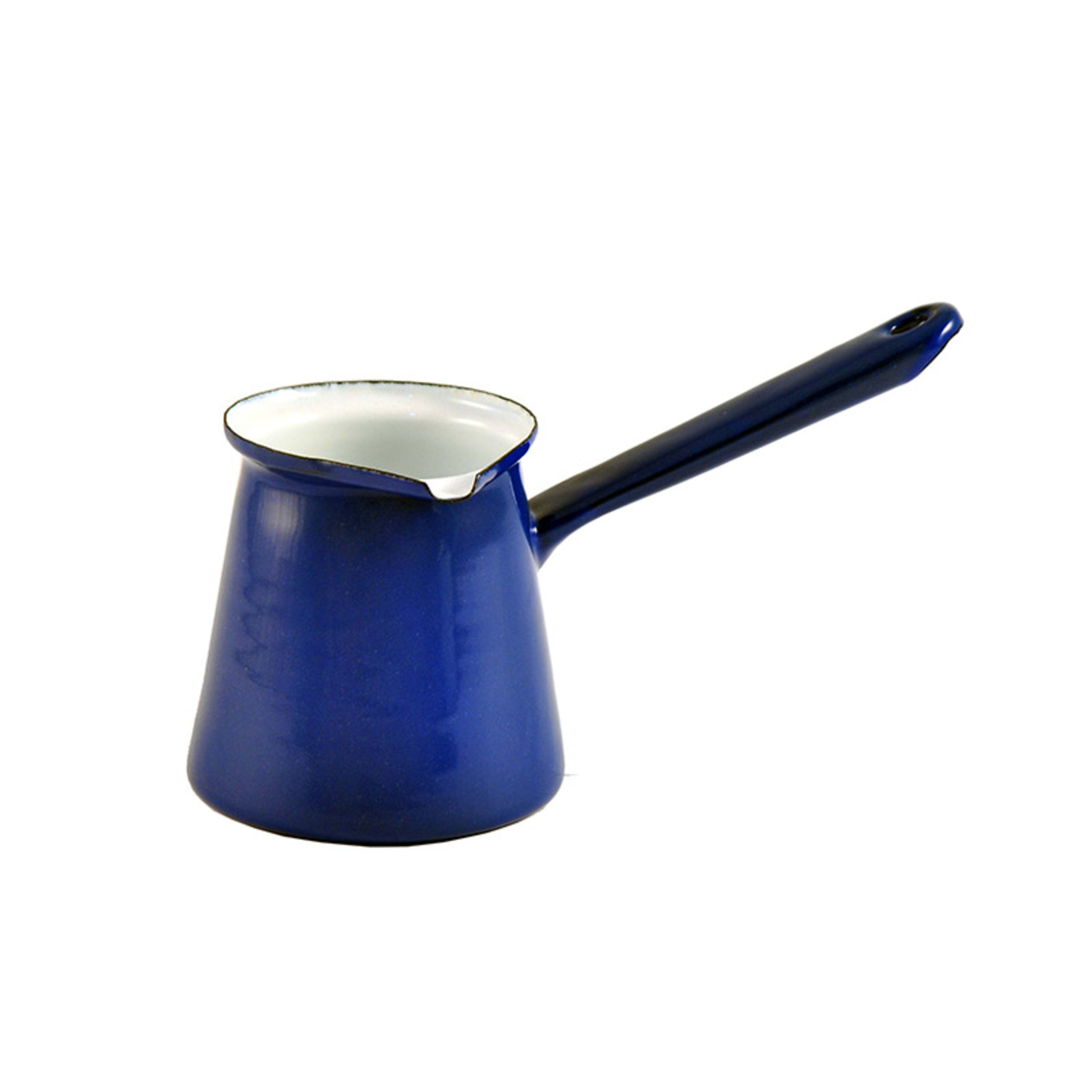 Urban Style Enamelware Turkish Coffee Pot 500ml - Blue