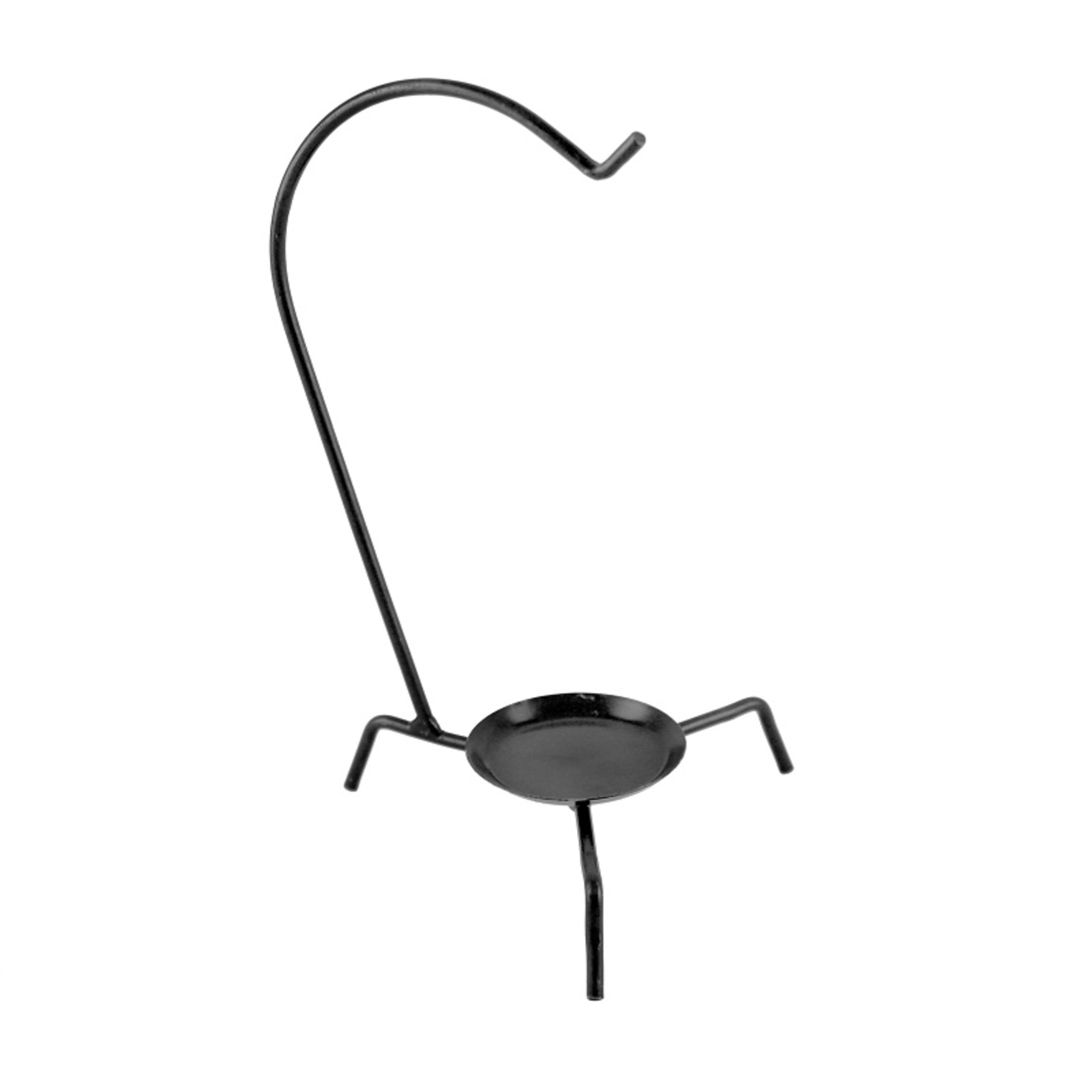 Urban Style Enamelware Goulash Bowl Stand - Black