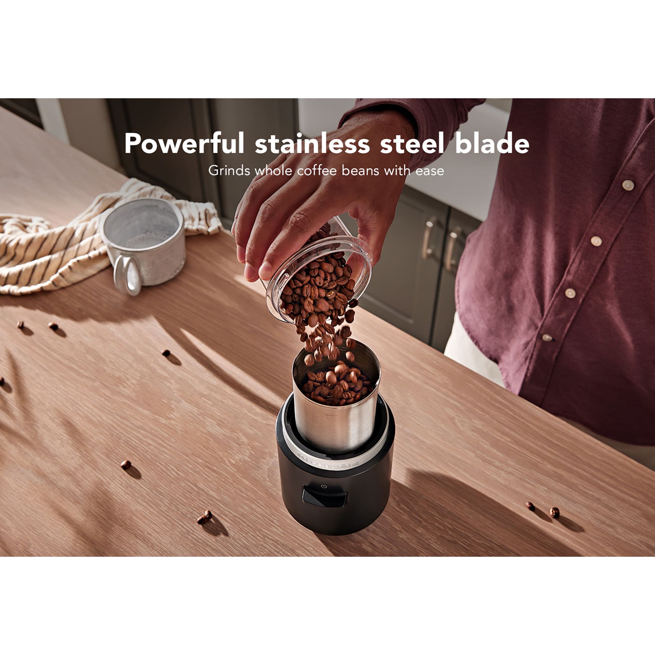 KitchenAid Go Cordless Coffee Grinder Without Battery