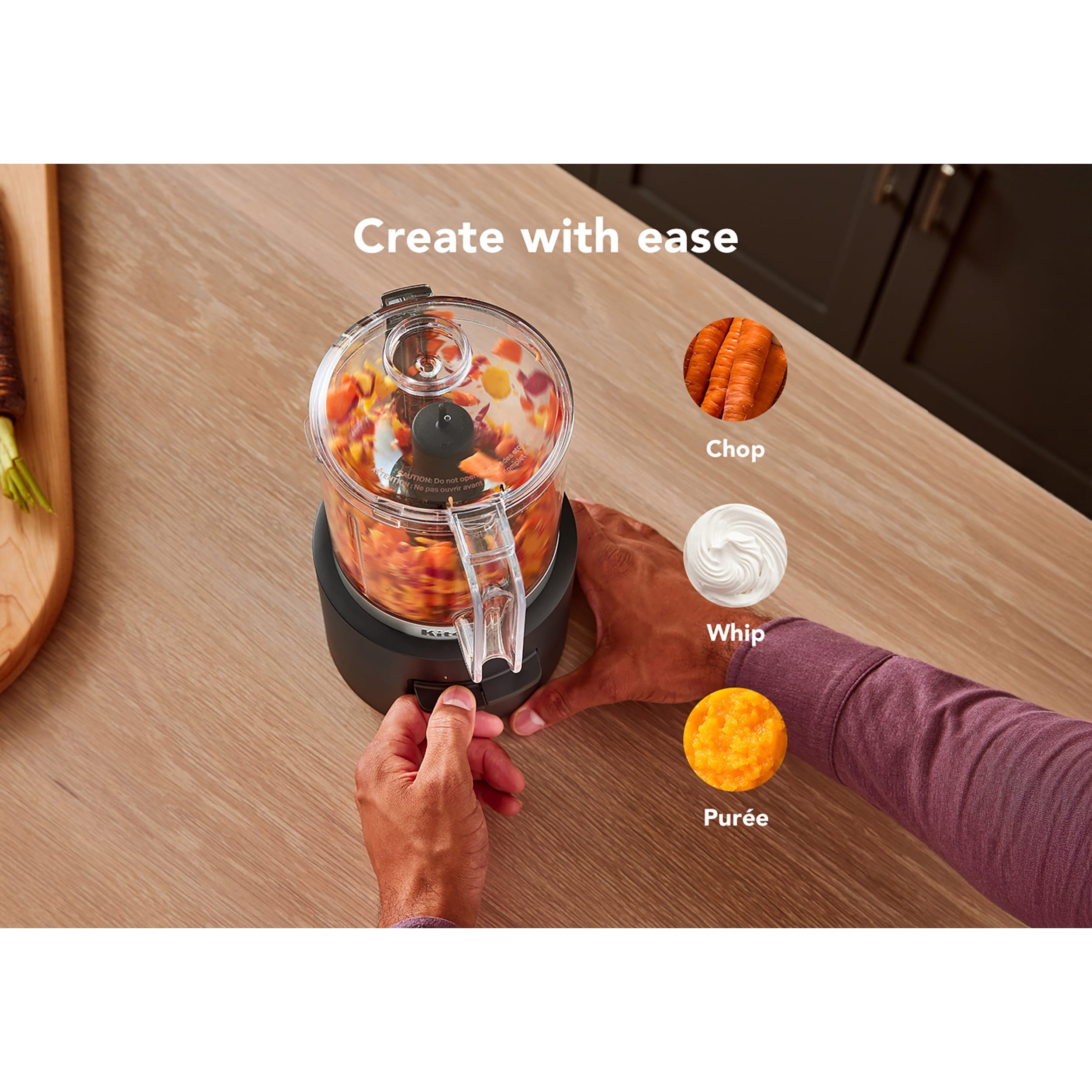 KitchenAid Go Cordless 5 Cup Food Chopper Without Battery
