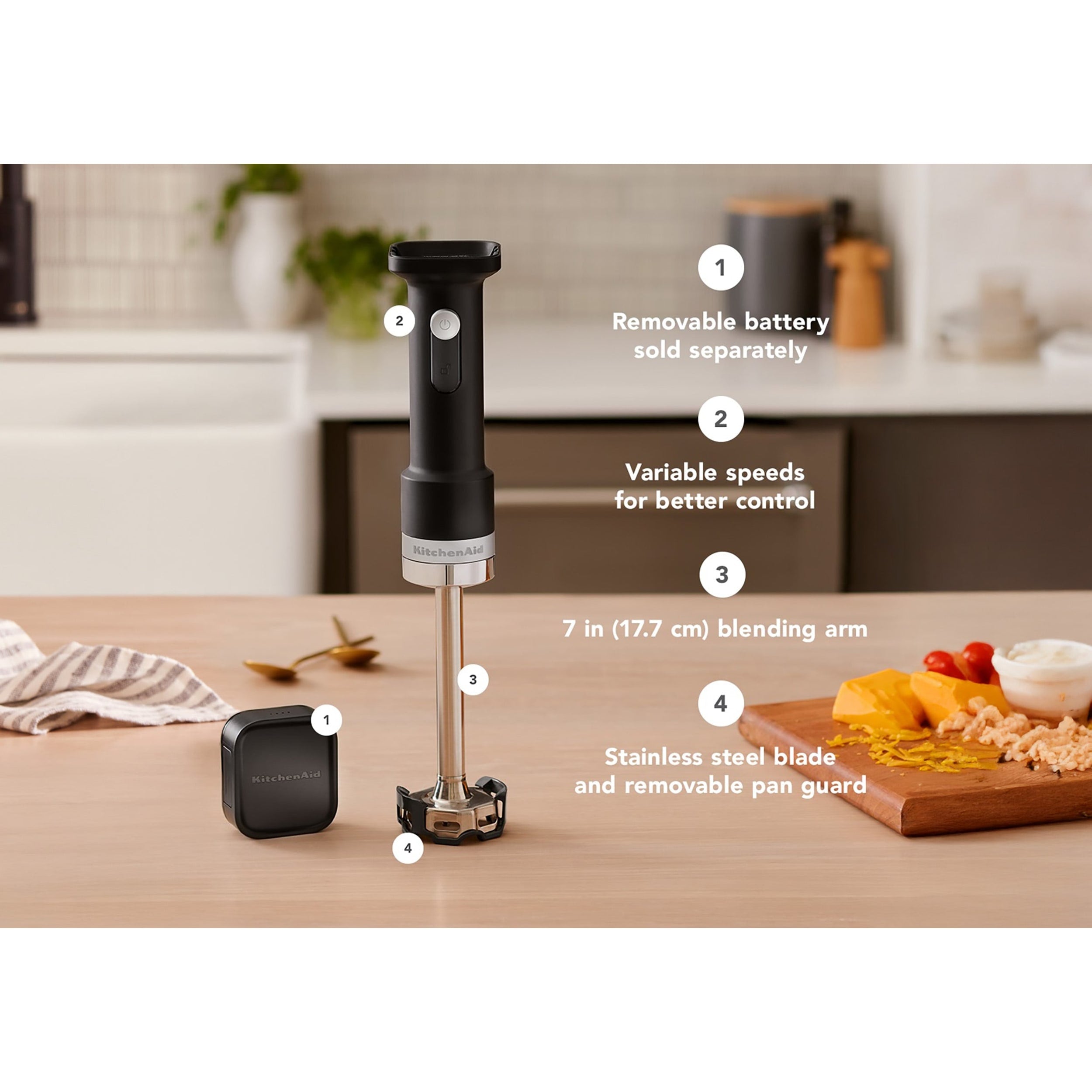 KitchenAid Go Cordless Hand Blender Without Battery