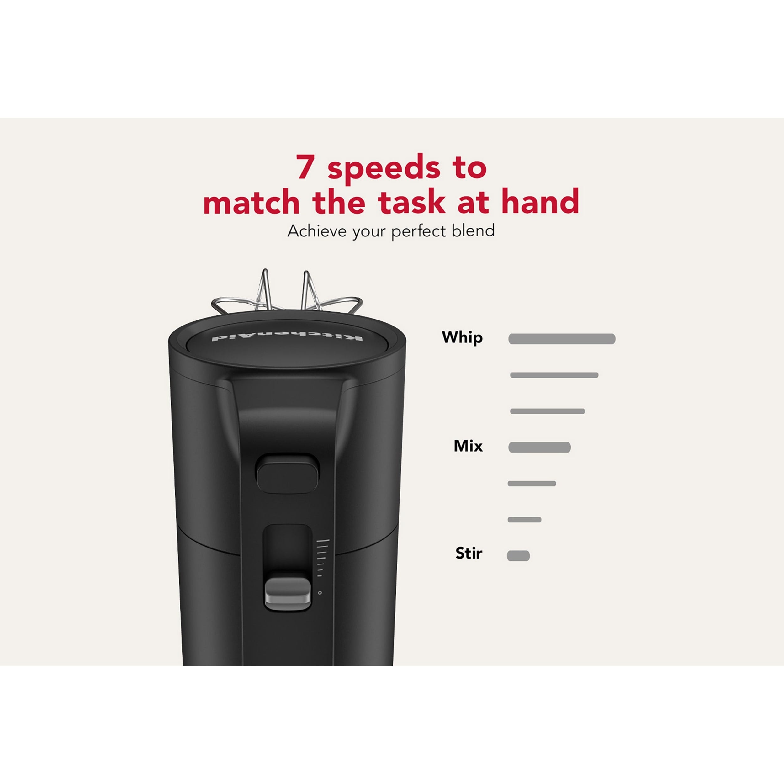 KitchenAid Go Cordless Hand Mixer Without Battery