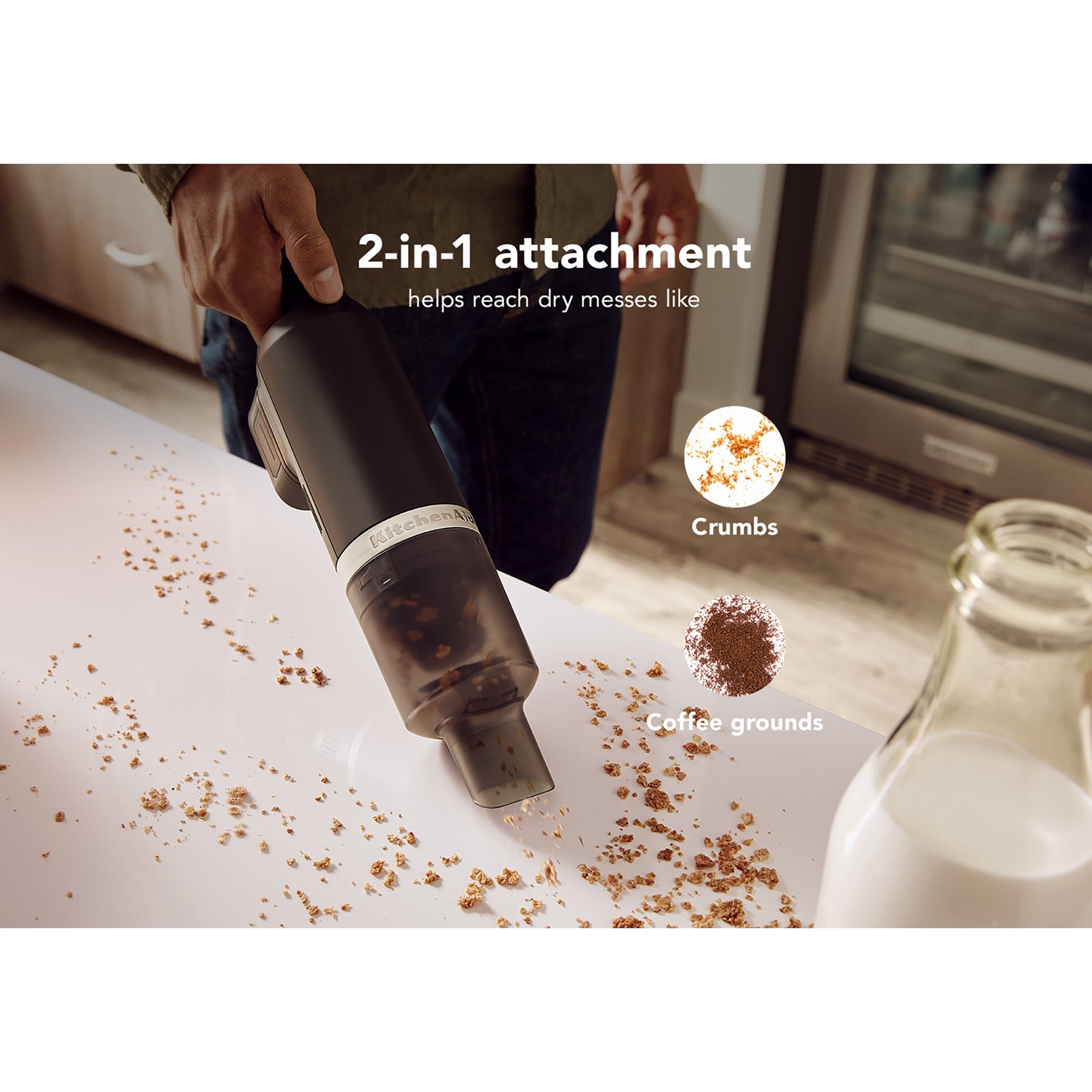 KitchenAid Go Cordless Kitchen Vacuum Without Battery