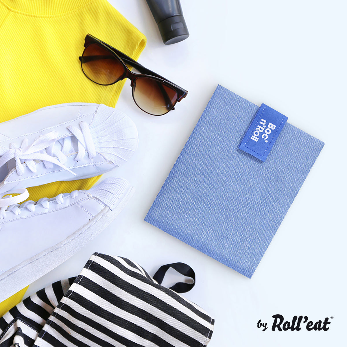 Boc'N'Roll Sandwich Wrap - Eco Light Blue