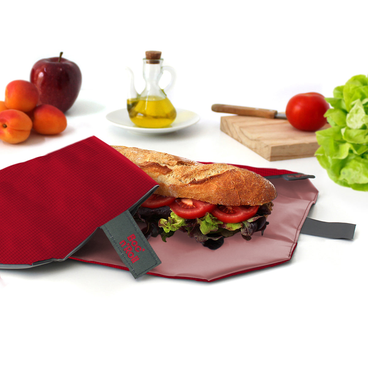 Boc'N'Roll Sandwich Wrap - Red