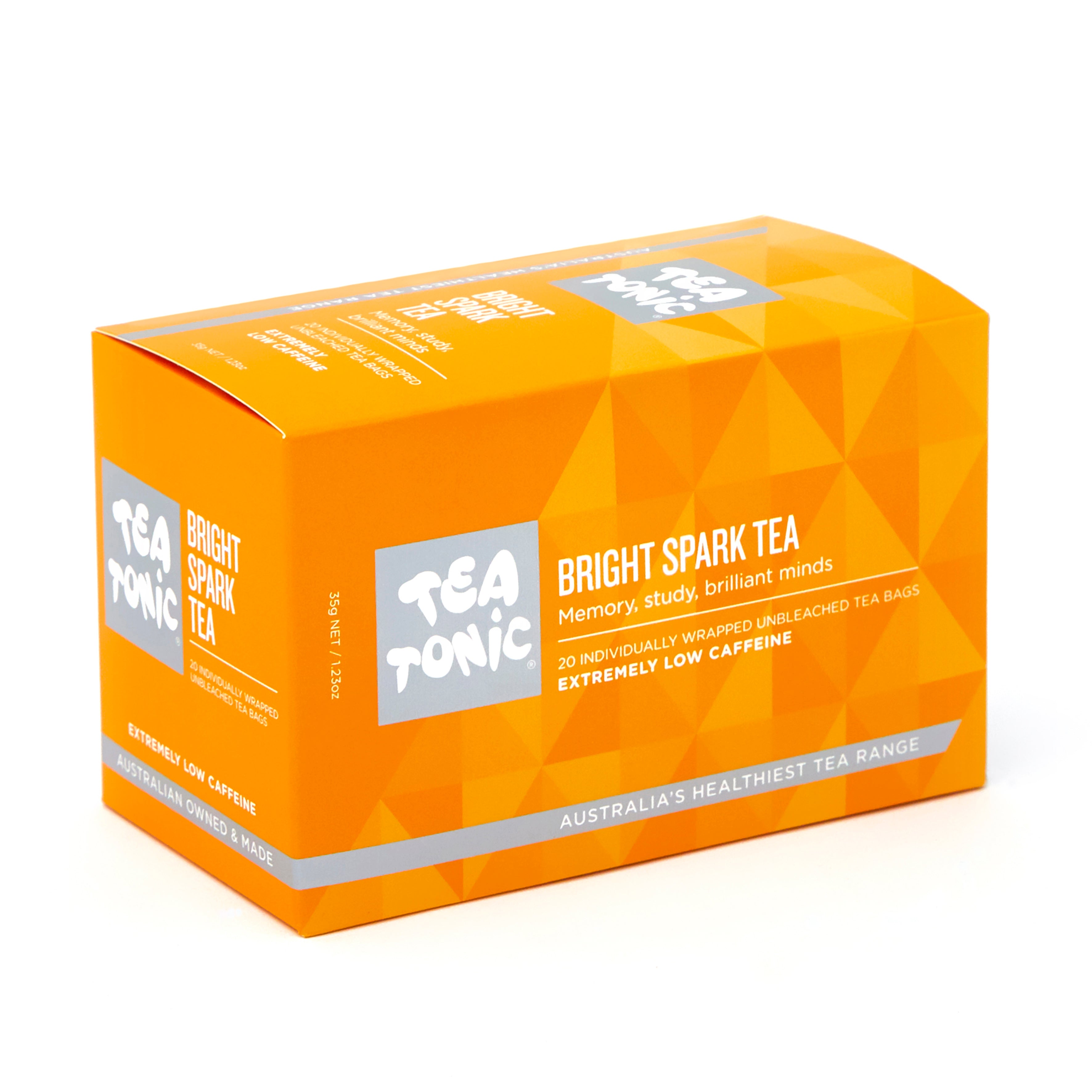 Tea Tonic Bright Spark Tea - 20 Teabag Box