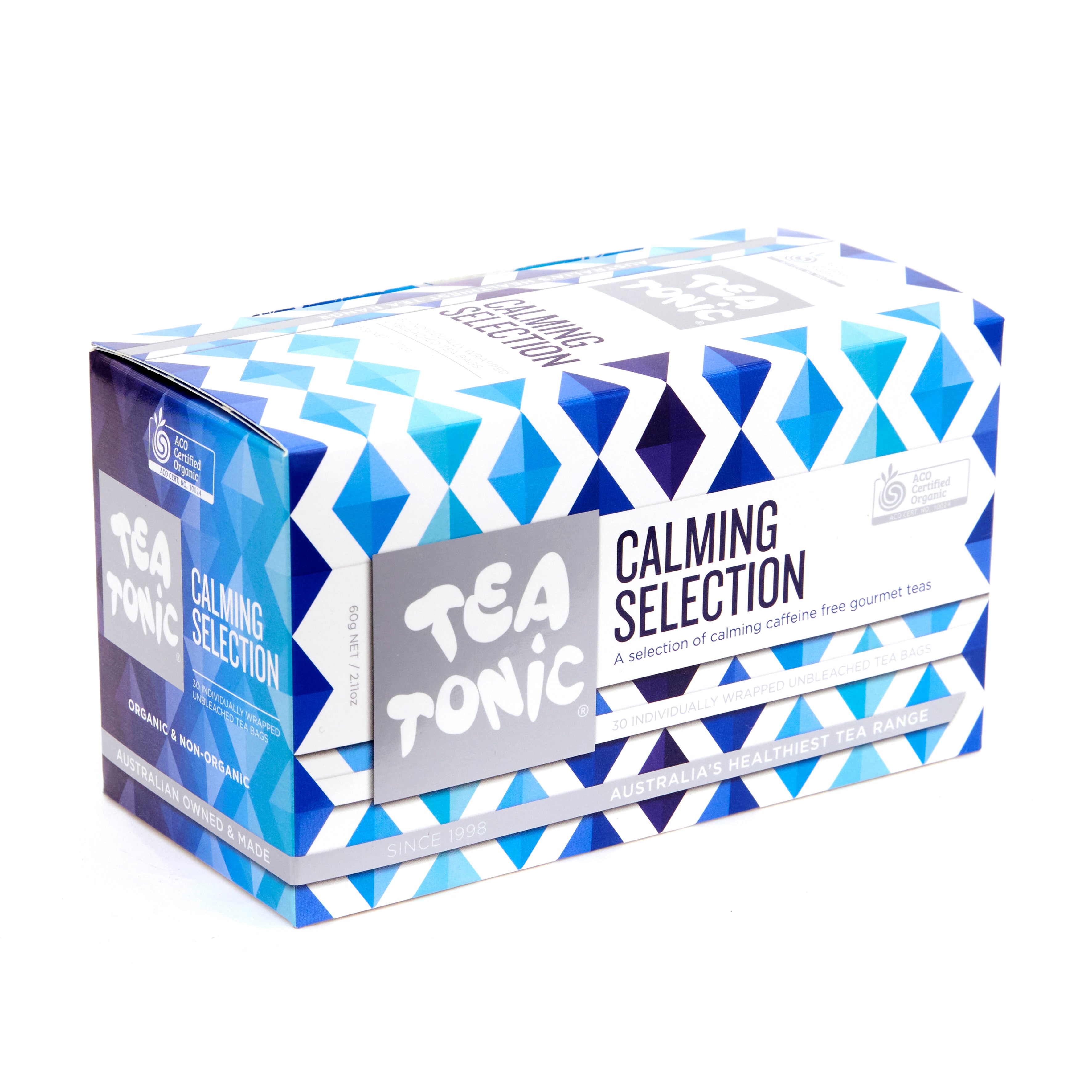Tea Tonic Calming Selection - 30 Teabag Box