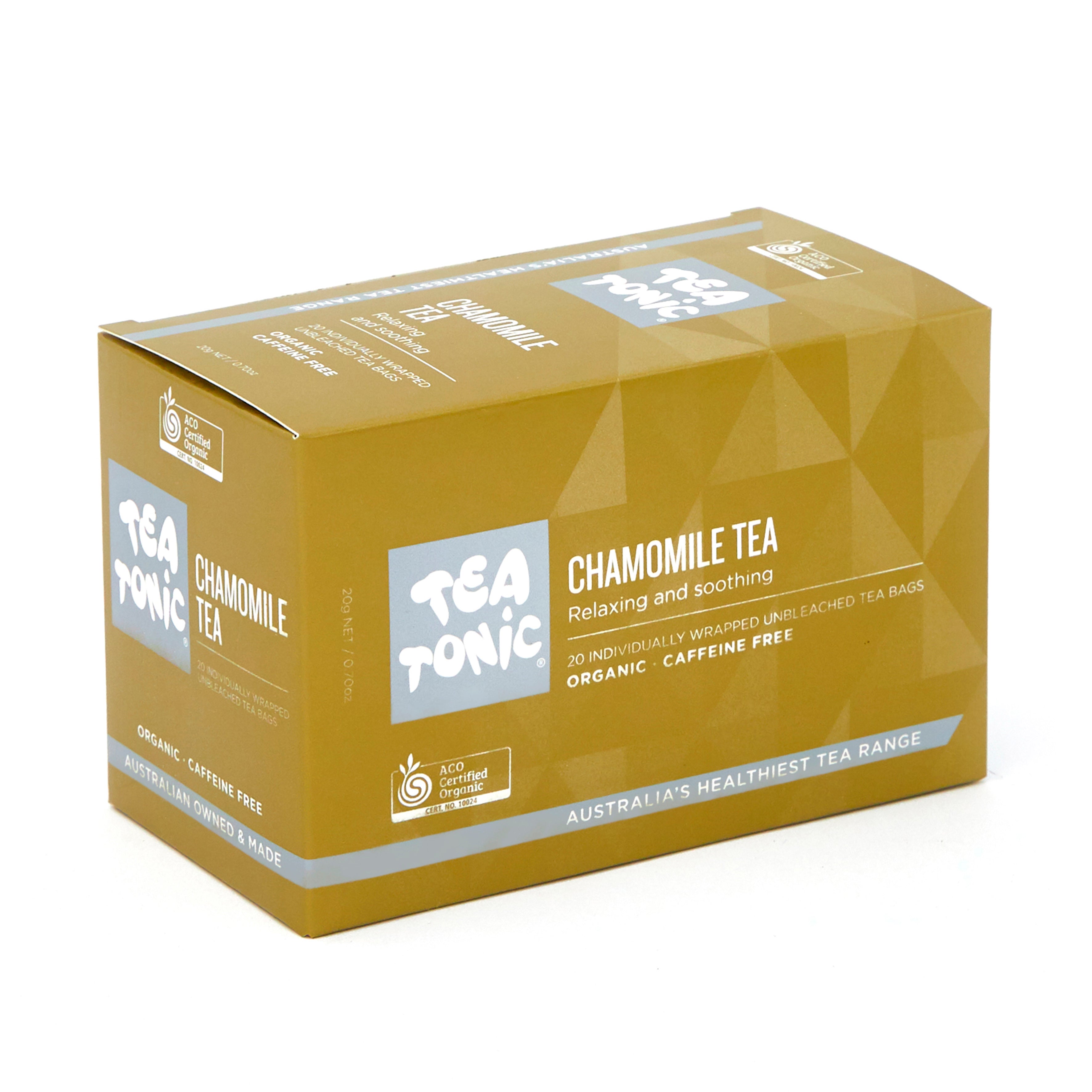 Tea Tonic Chamomile Tea - 20 Teabag Box