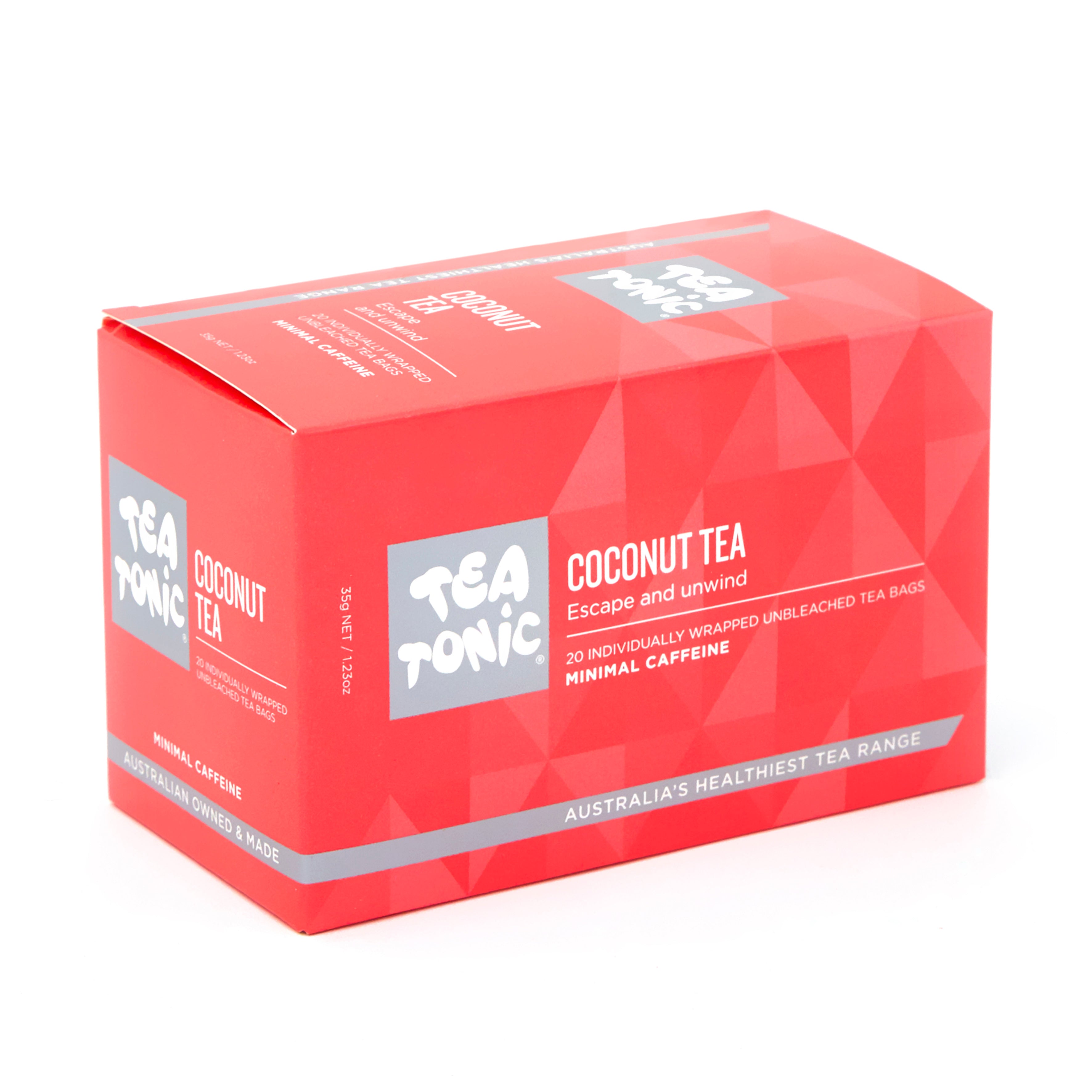Tea Tonic Coconut Tea - 20 Teabag Box