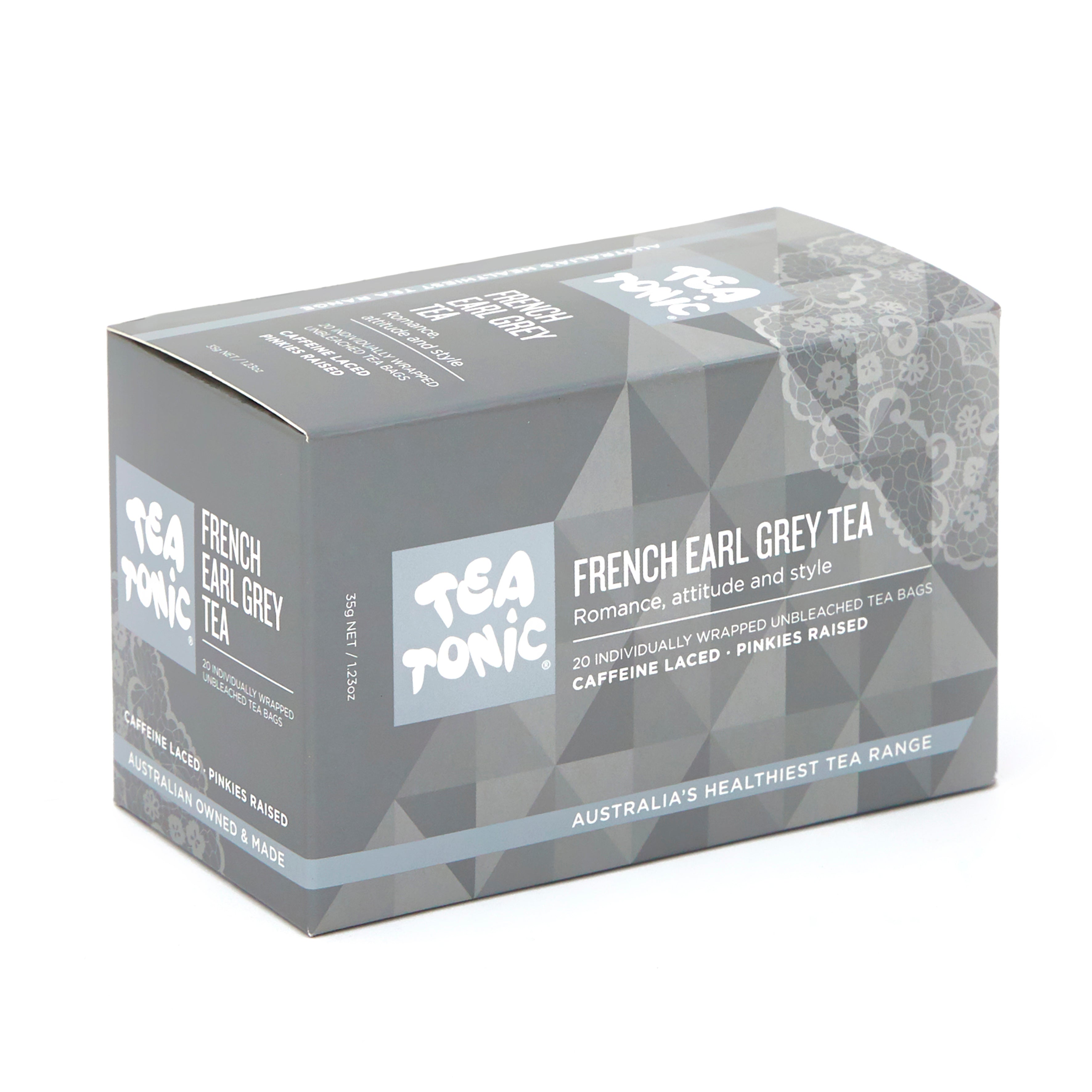 Tea Tonic French Earl Grey Tea - 20 Teabag Box