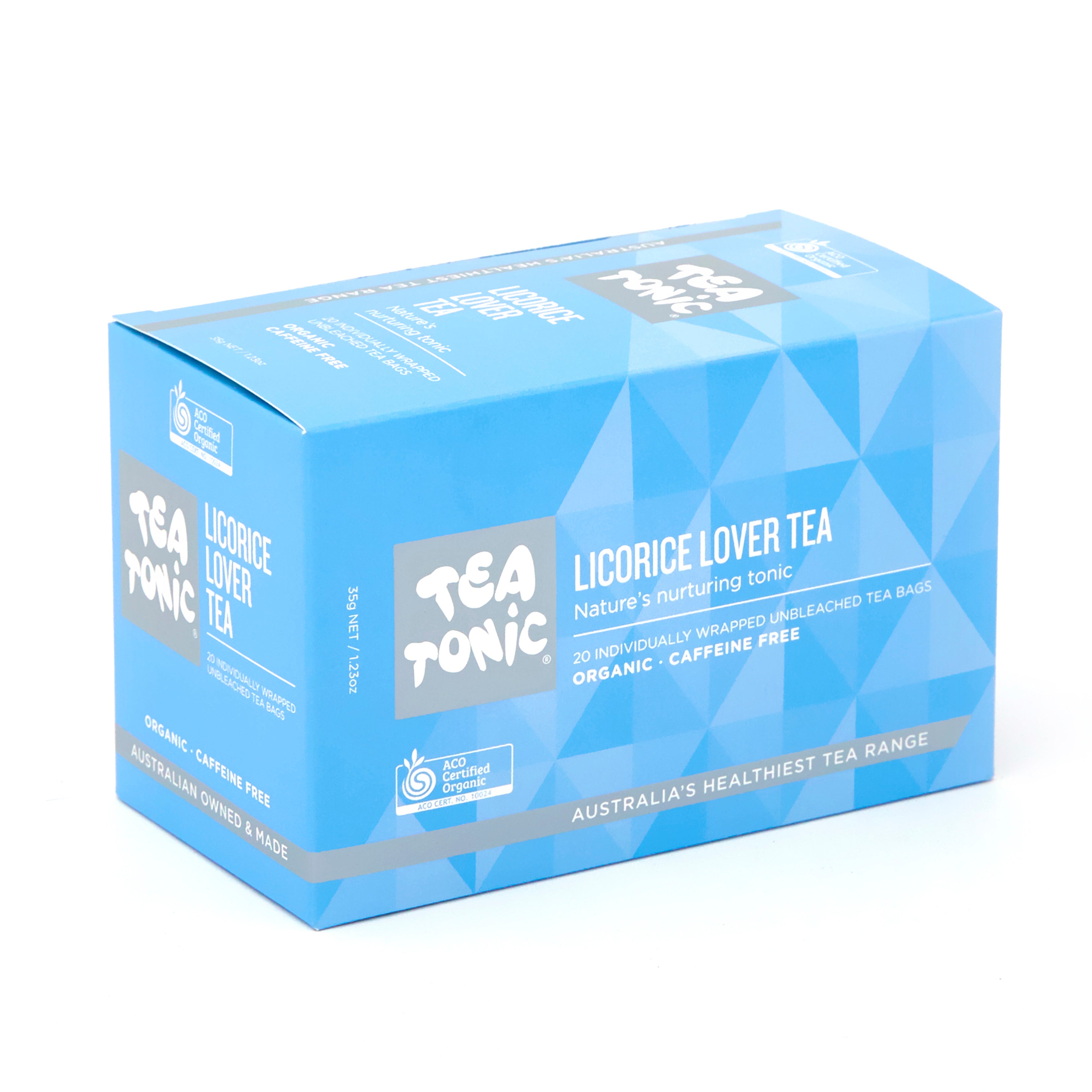 Tea Tonic Licorice Lover Tea - 20 Teabag Box