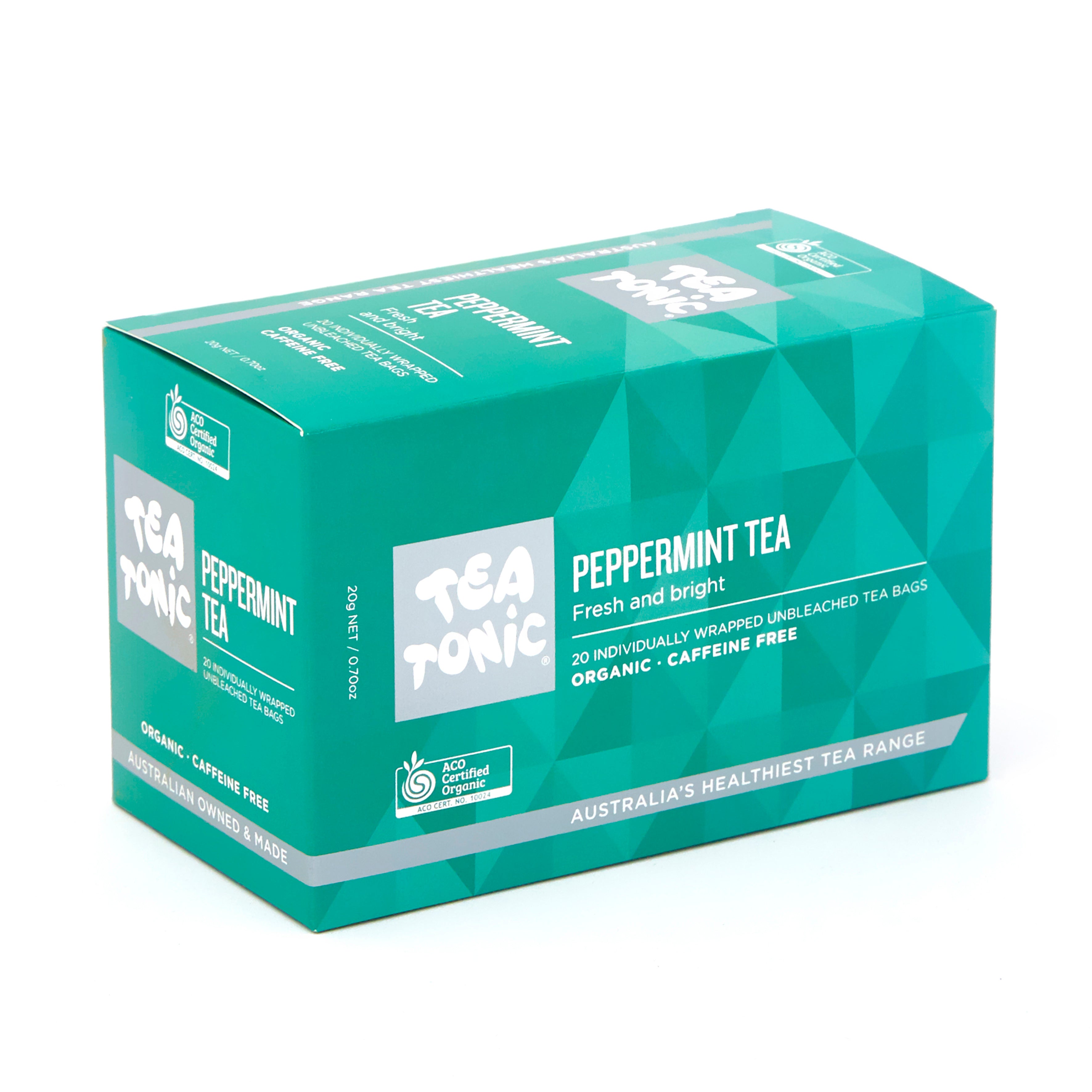 Tea Tonic Peppermint Tea - 20 Teabag Box