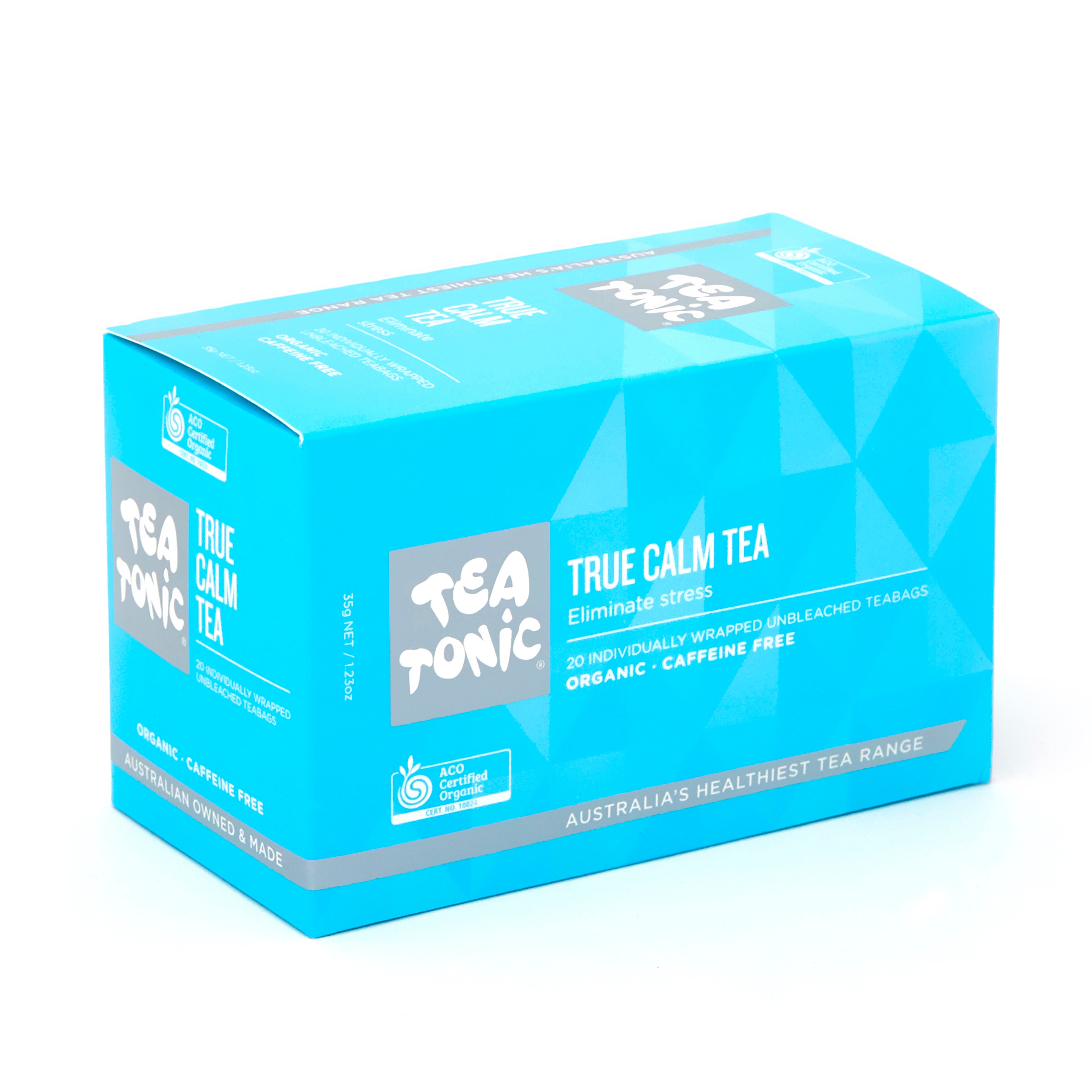 Tea Tonic True Calm Tea - 20 Teabag Box