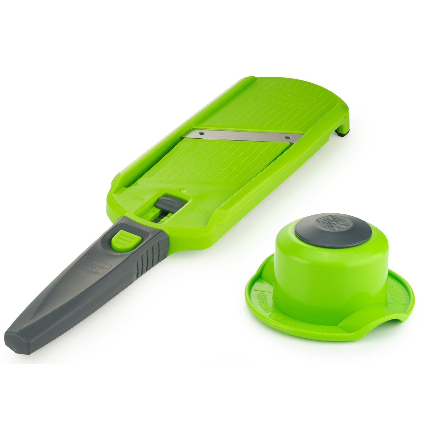 Börner Multi Slicer Green with Food Holder