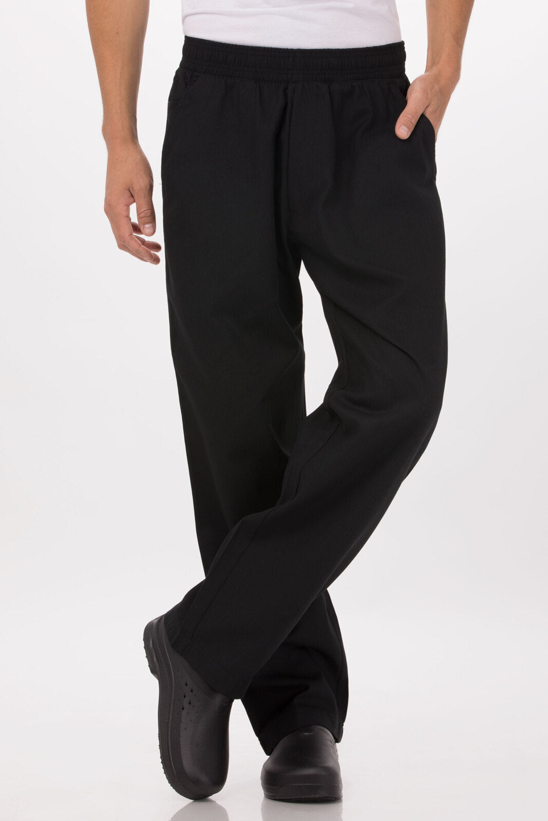 Chef Works Better Built Men's Baggy Chef Pants - Black