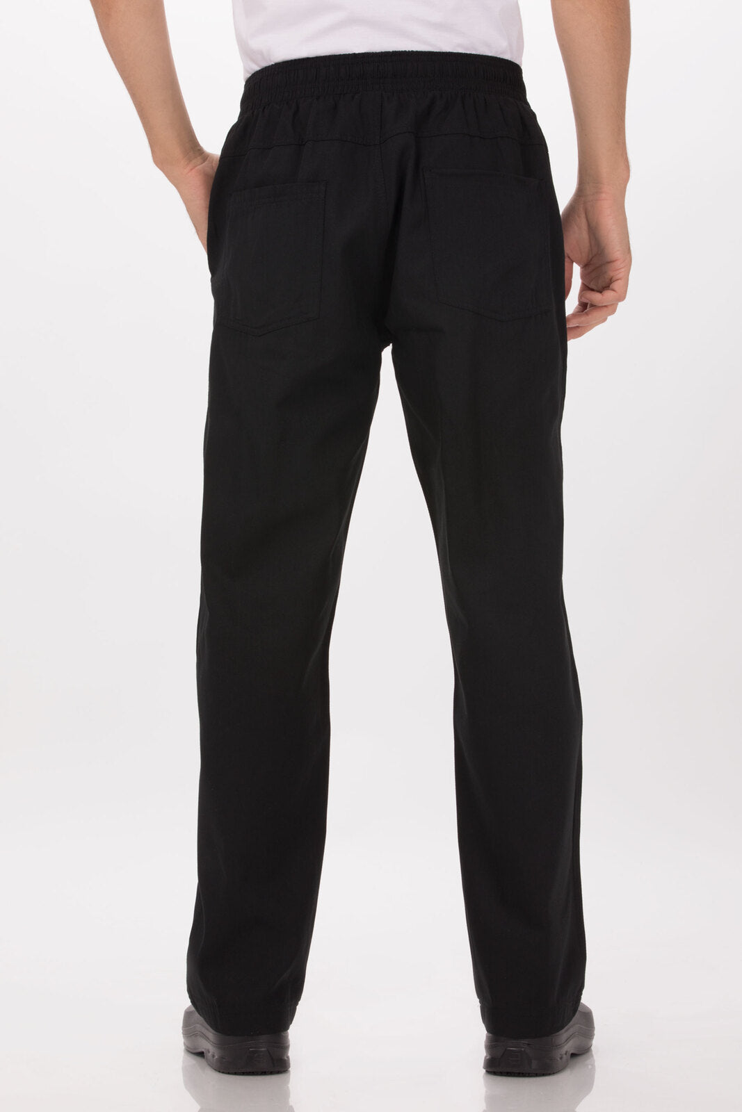 Chef Works Better Built Men's Baggy Chef Pants - Black