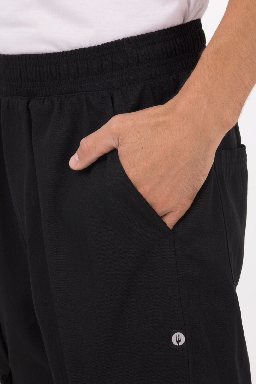Chef Works Better Built Men's Baggy Chef Pants - Black